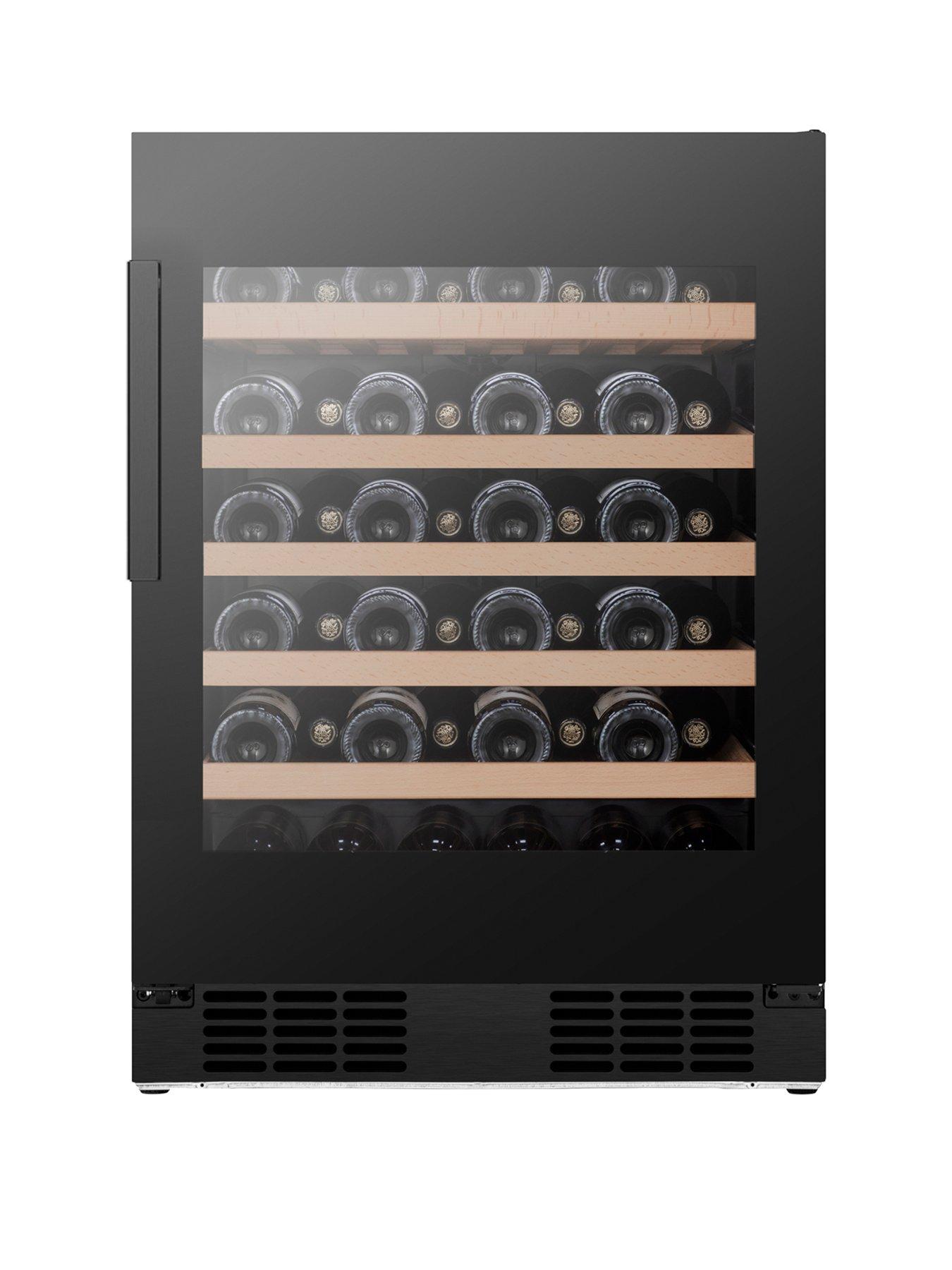 hisense-rw3n132gslf-integrated-wine-cooler-single-zone-black-glass