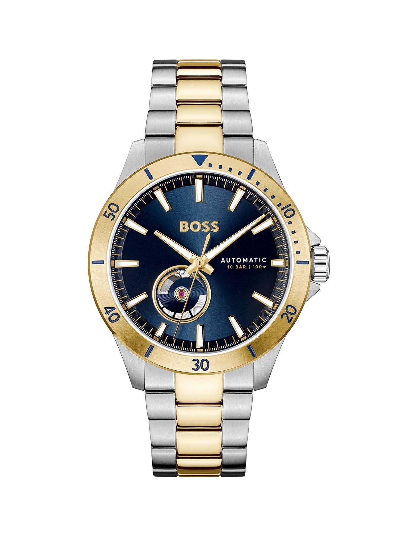 boss-gents-automatic-troper-watch-with-two-tone-yellow-gold-ip-amp-stainless-steel