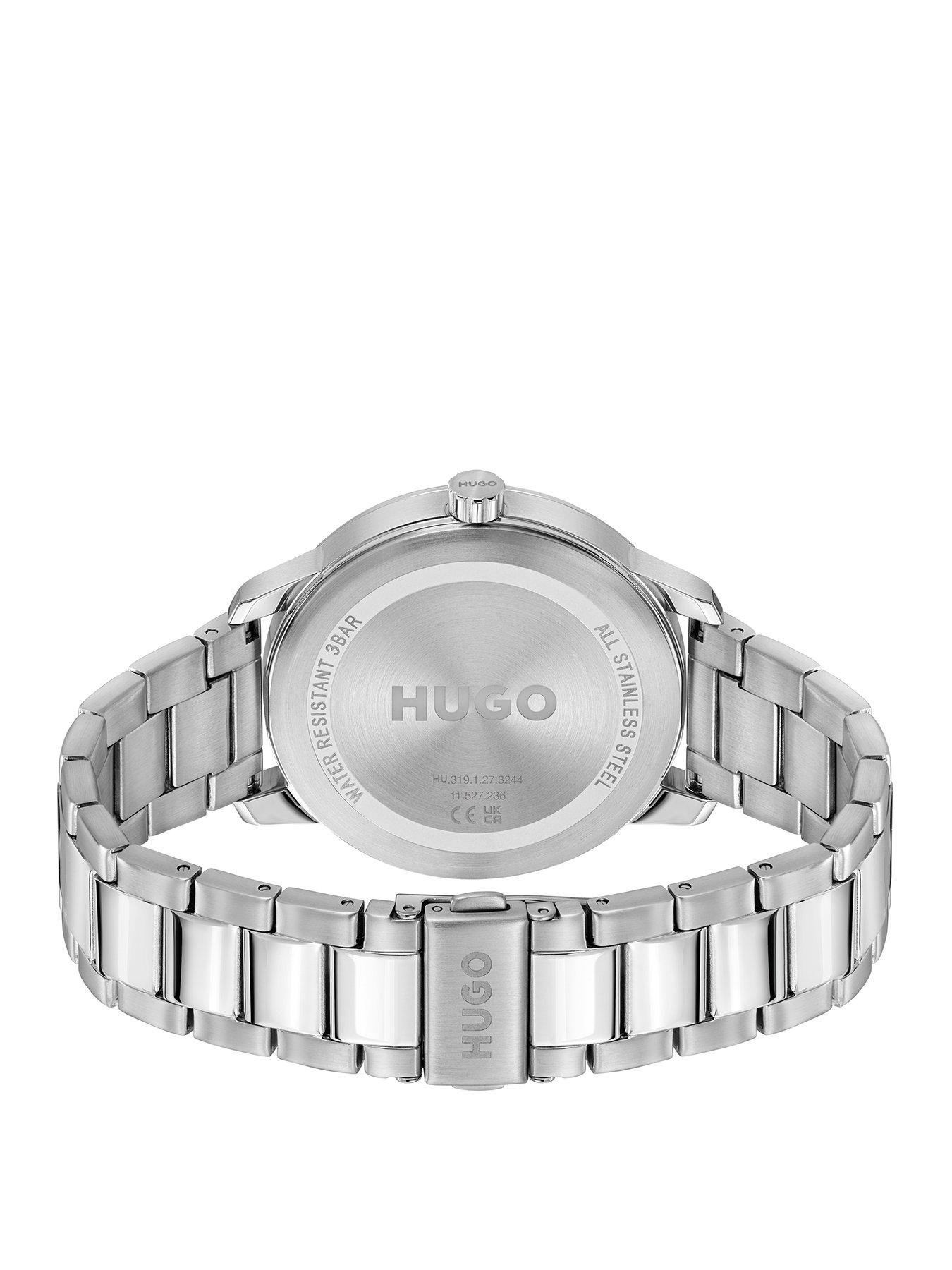 hugo-gents-stamp-multi-stainless-steel-bracelet-watchstillFront