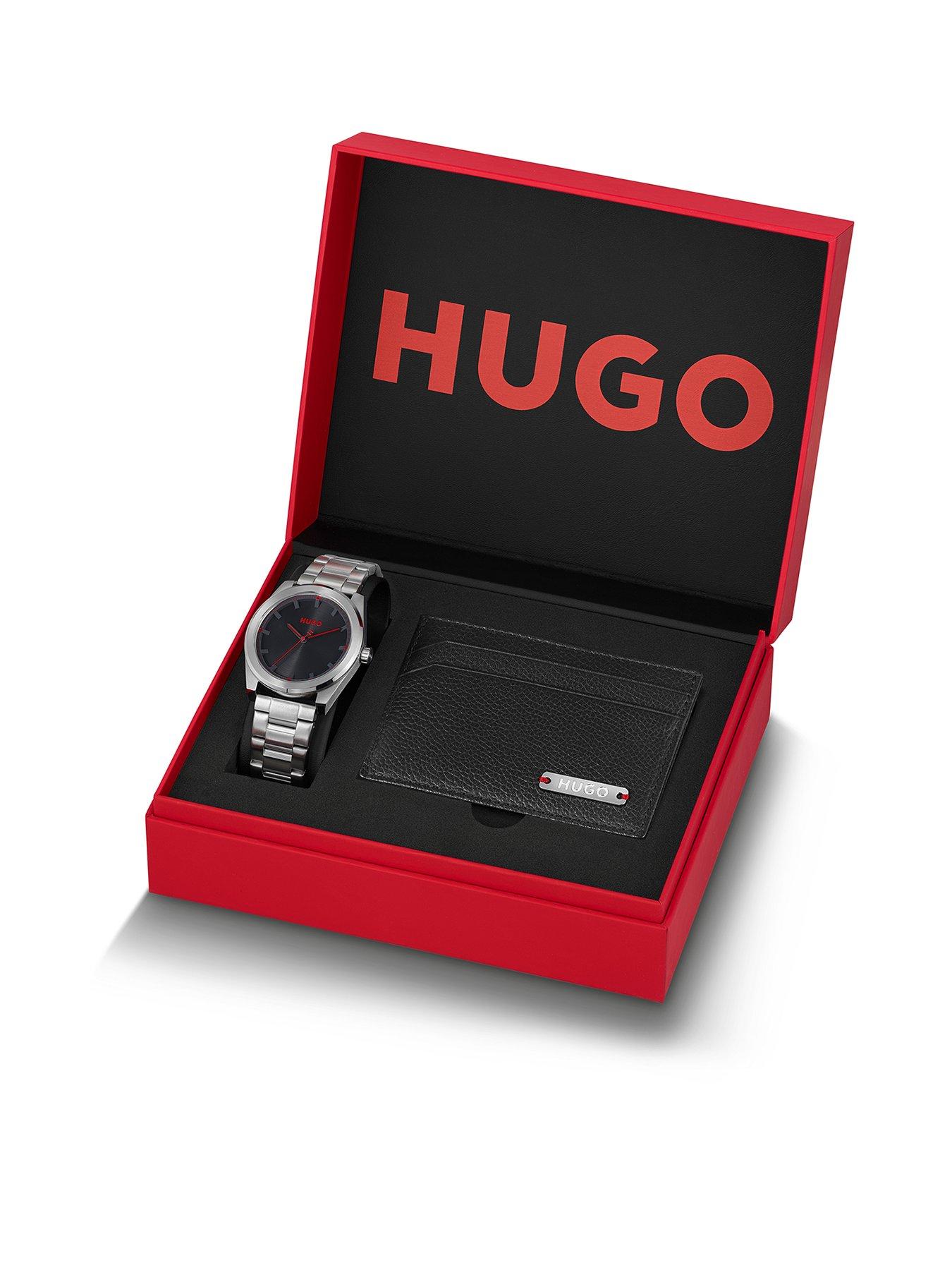 hugo-gents-hugo-bright-stainless-steel-watch-and-card-holder-gift-set