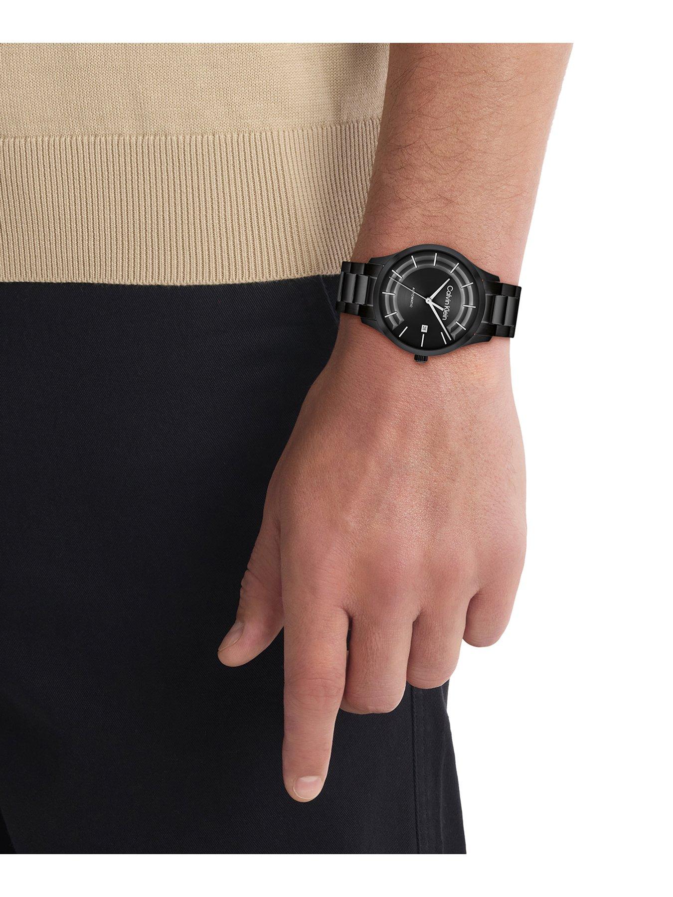 calvin-klein-mens-calvin-klein-black-ip-automatic-watchoutfit