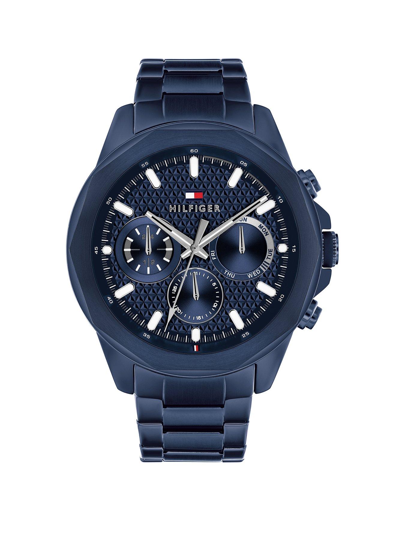 tommy-hilfiger-tommy-hilfiger-mens-blue-ip-bracelet-watch