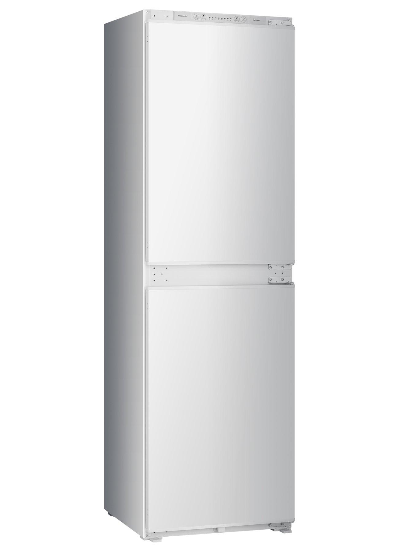 hisense-rib291f4awe-54cm-widenbspintegrated-5050-frost-free-fridge-freezer-withnbspsliding-hinge-whiteback