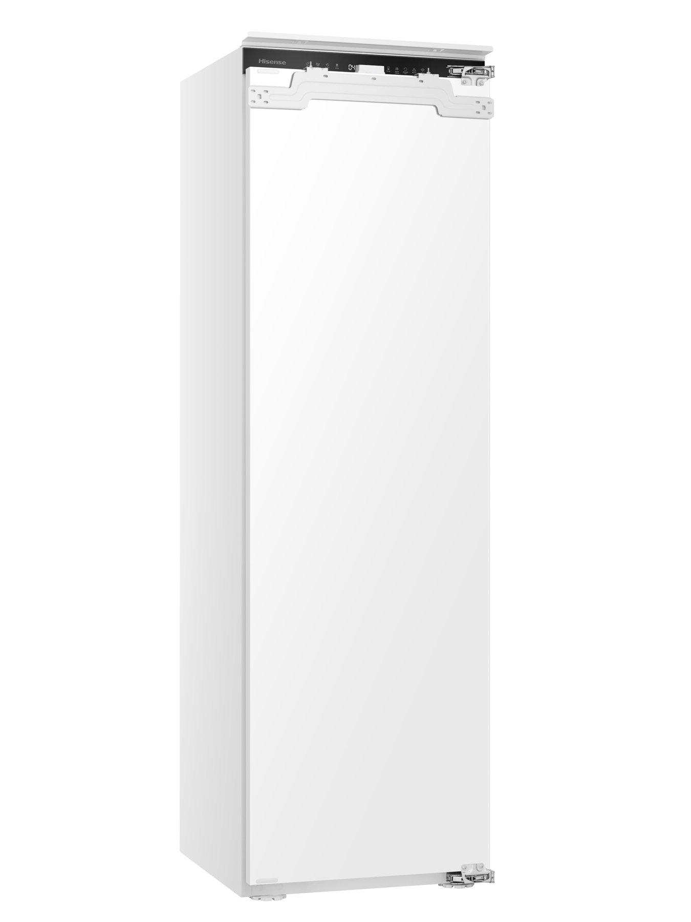 Image 3 of 7 of Hisense FT3B213SAWE 54cm Wide&nbsp;Integrated Total No Frost Tall&nbsp;Freezer with Fixed Hinge - White
