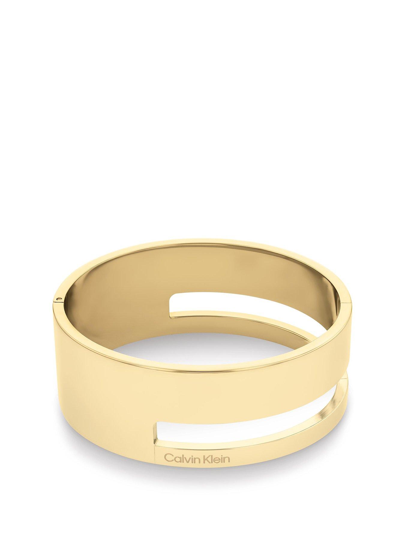 calvin-klein-womens-calvin-klein-gold-plated-bangle