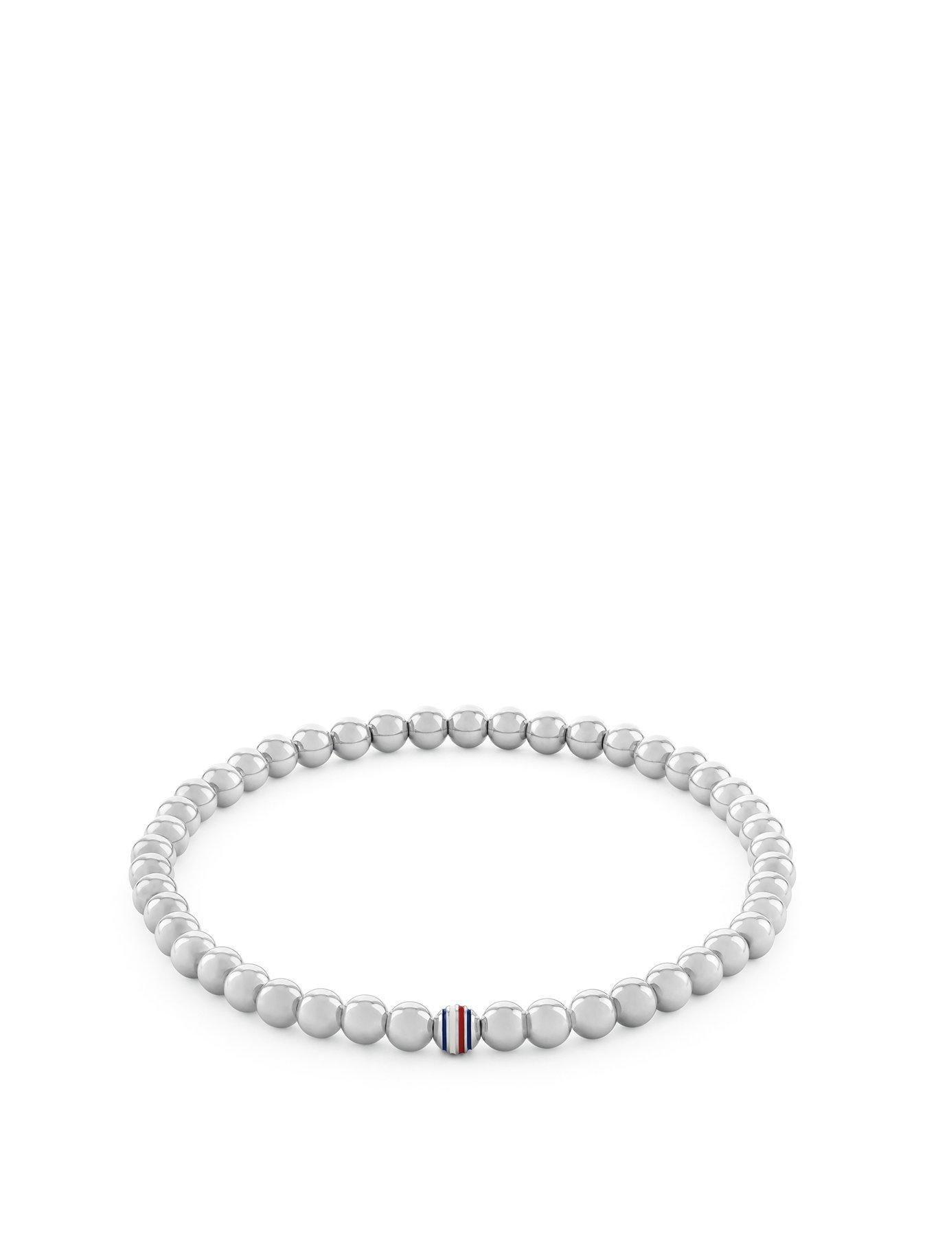 tommy-hilfiger-tommy-hilfiger-womens-stainless-steel-beaded-bracelet