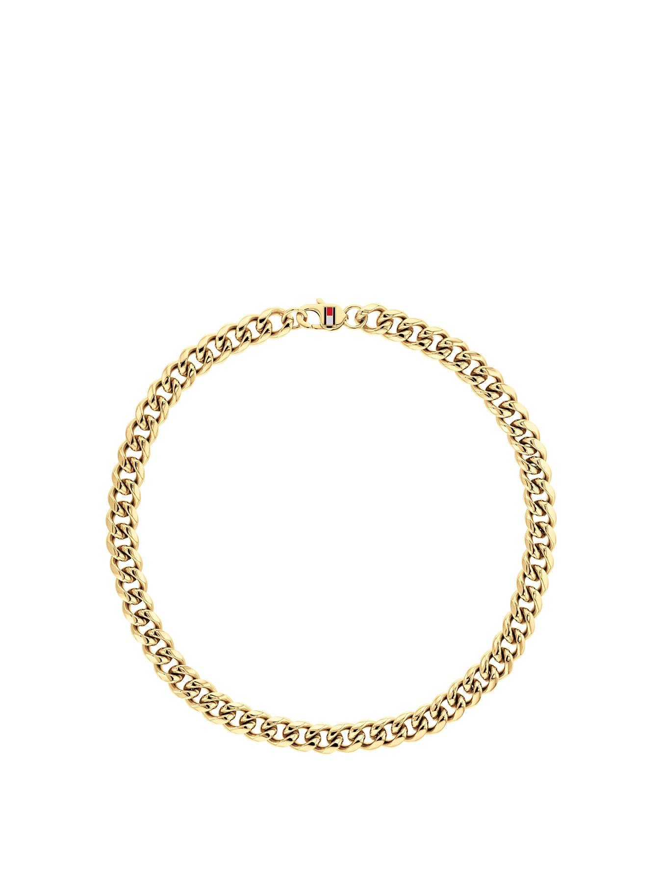 tommy-hilfiger-tommy-hilfiger-mens-gold-plated-curb-chain-necklace