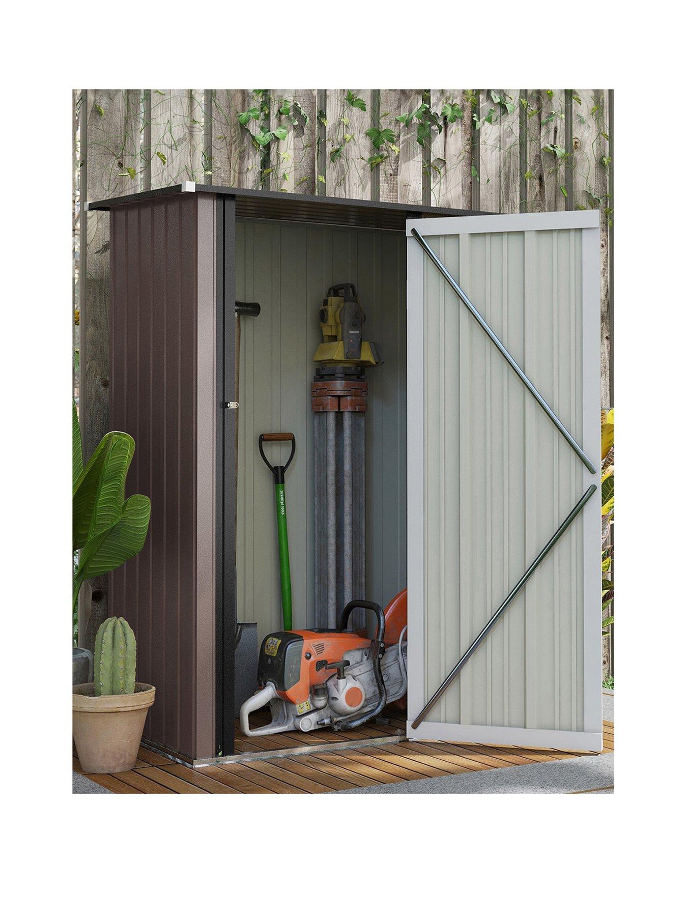 outsunny-5ft-x-3ft-metal-shed-with-sloped-roof