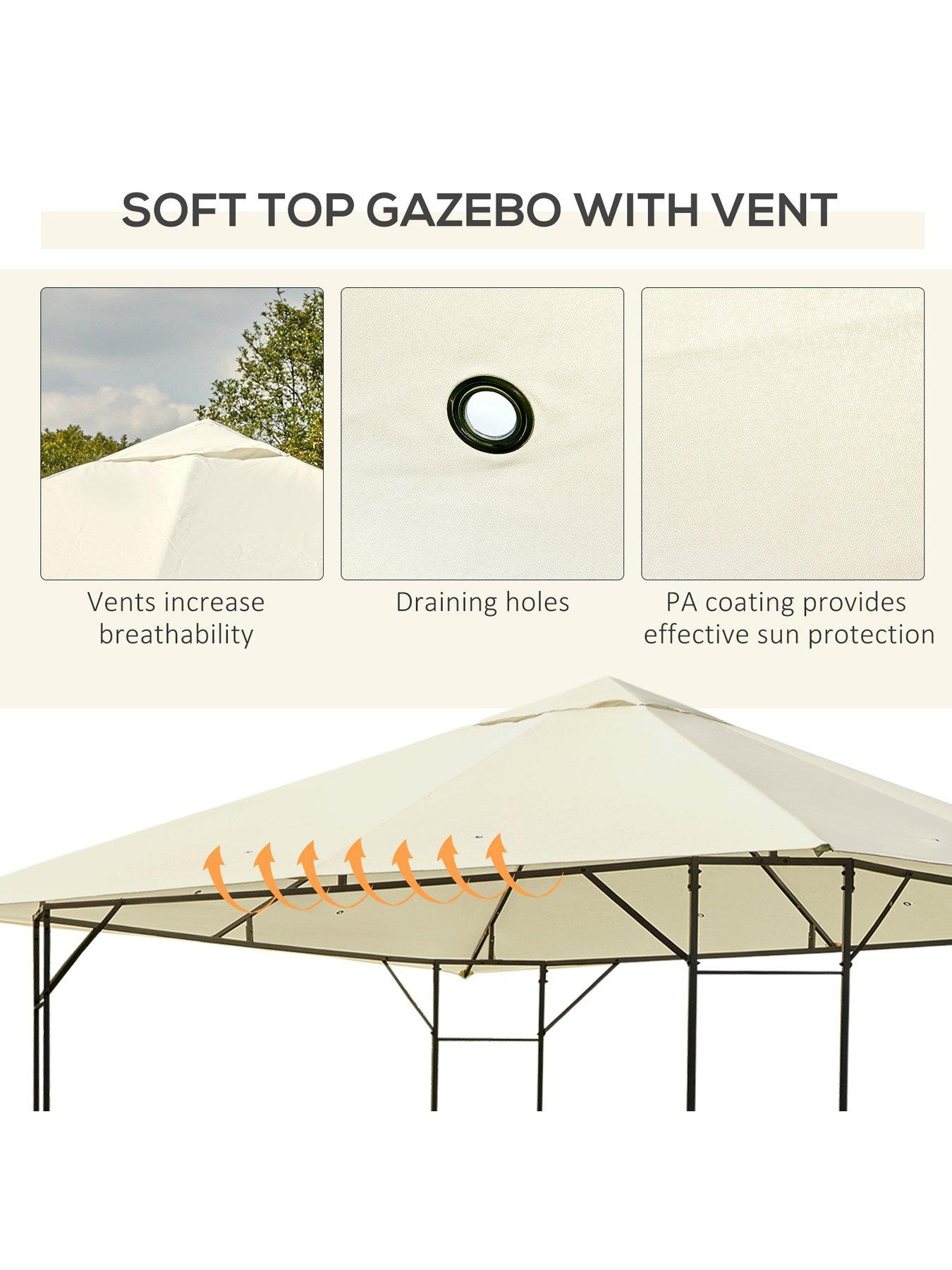 outsunny-gazebo-3m-x3mdetail