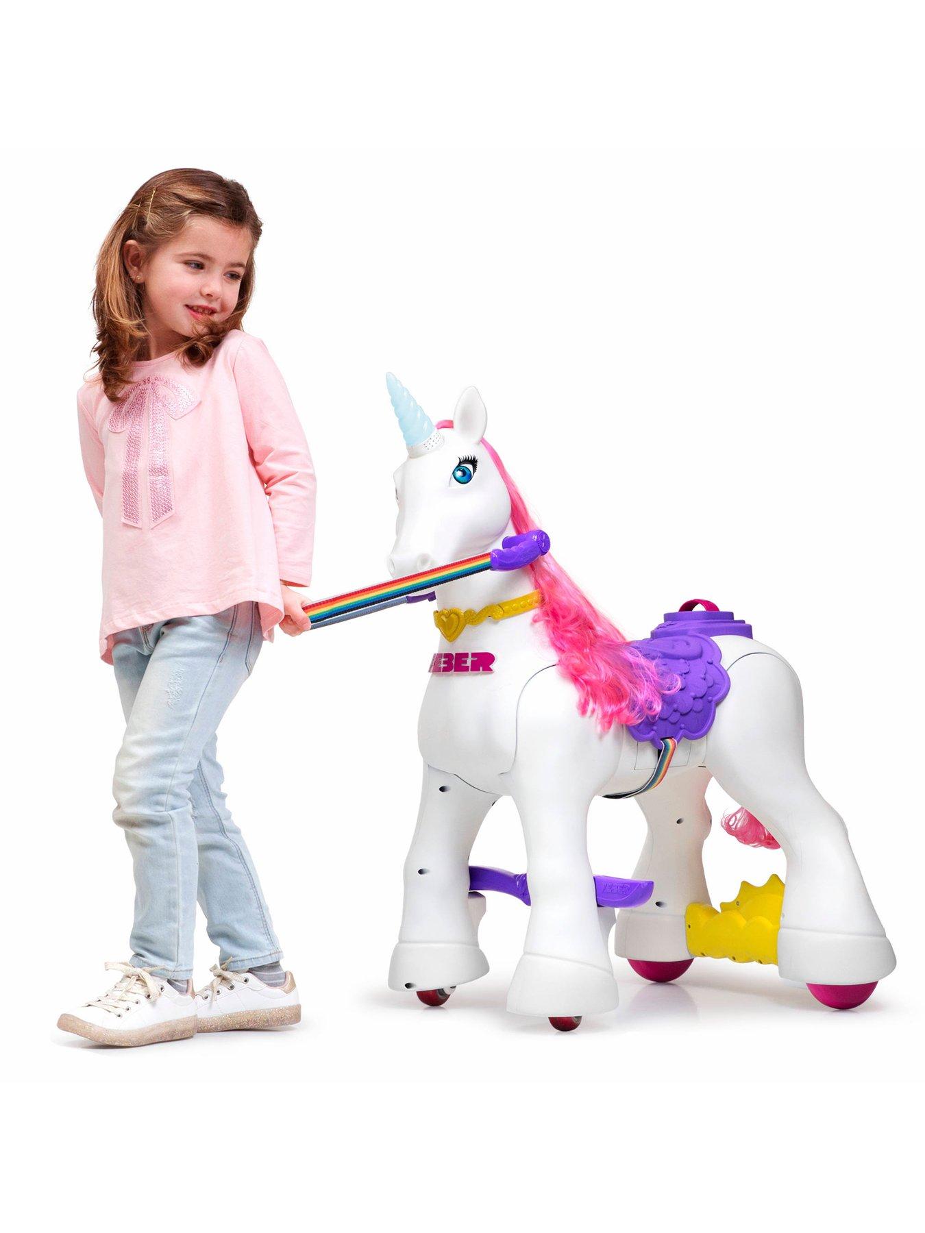 Childs ride on unicorn on sale