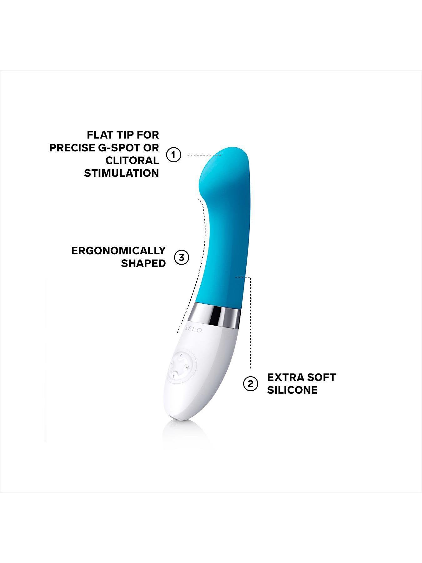 Image 3 of 6 of Lelo Gigi 2 Turquoise Blue&nbsp;- G-Spot Vibrator