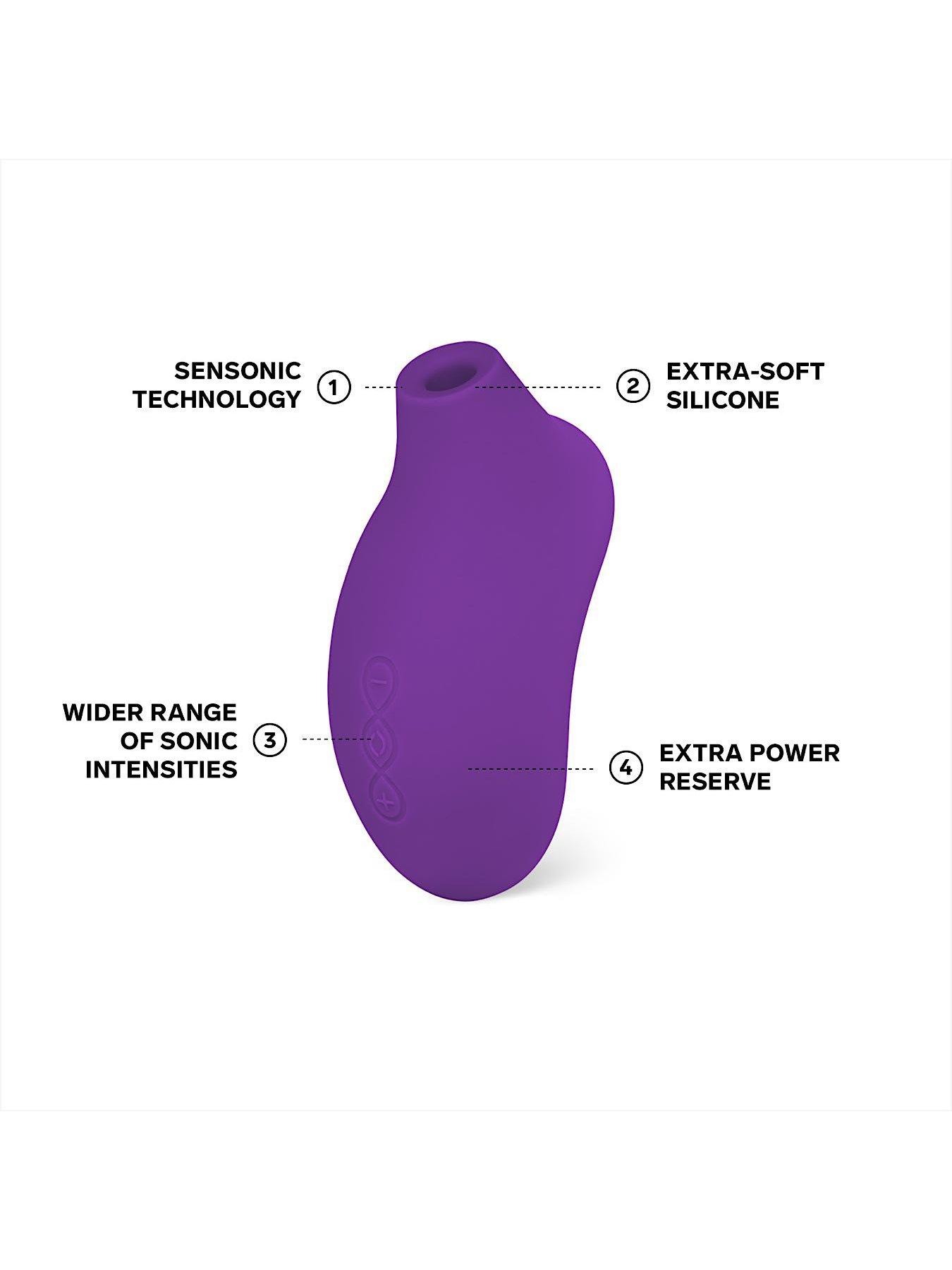 Image 3 of 7 of Lelo Sona&nbsp;2 Cruise&nbsp;- Sonic Clitoral Massager (Purple)