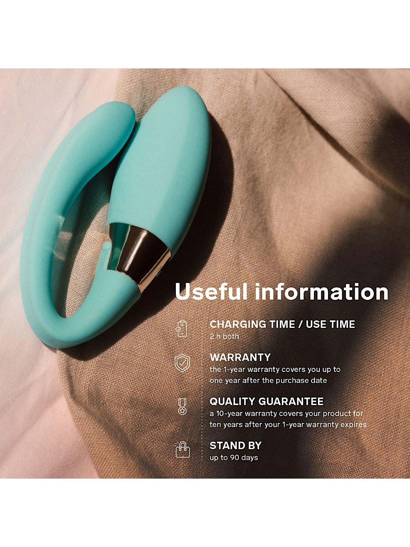 Image 5 of 6 of Lelo Tiani Harmony - Dual-action Couples' Massager (Aqua)