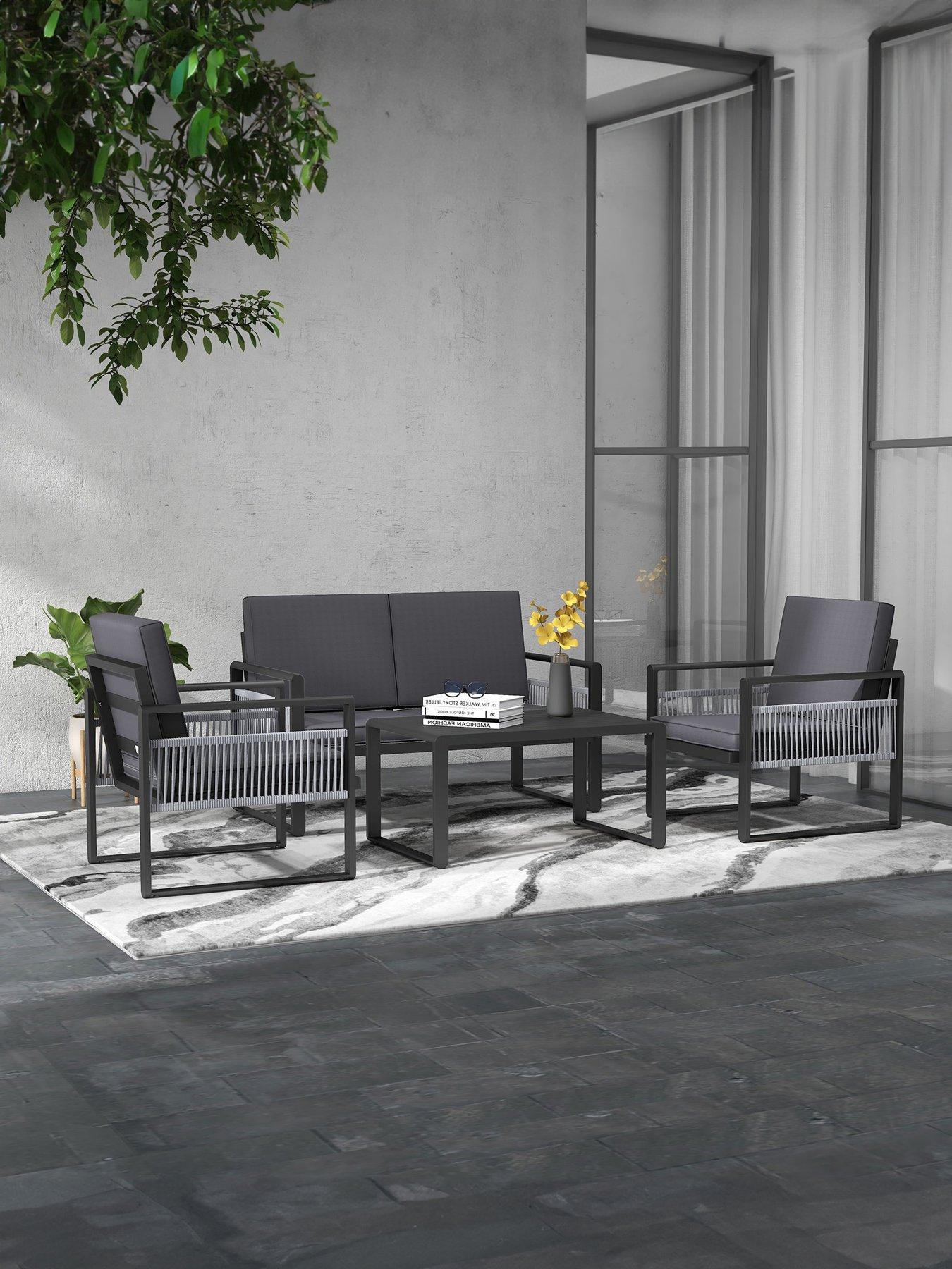 outsunny-aluminium-sofa-set-blackfront