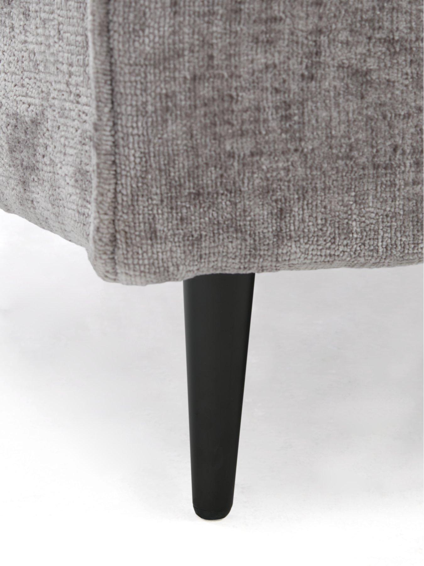 Image 4 of 7 of The Very Collection Guild 3 Seater Fabric Sofa - Grey