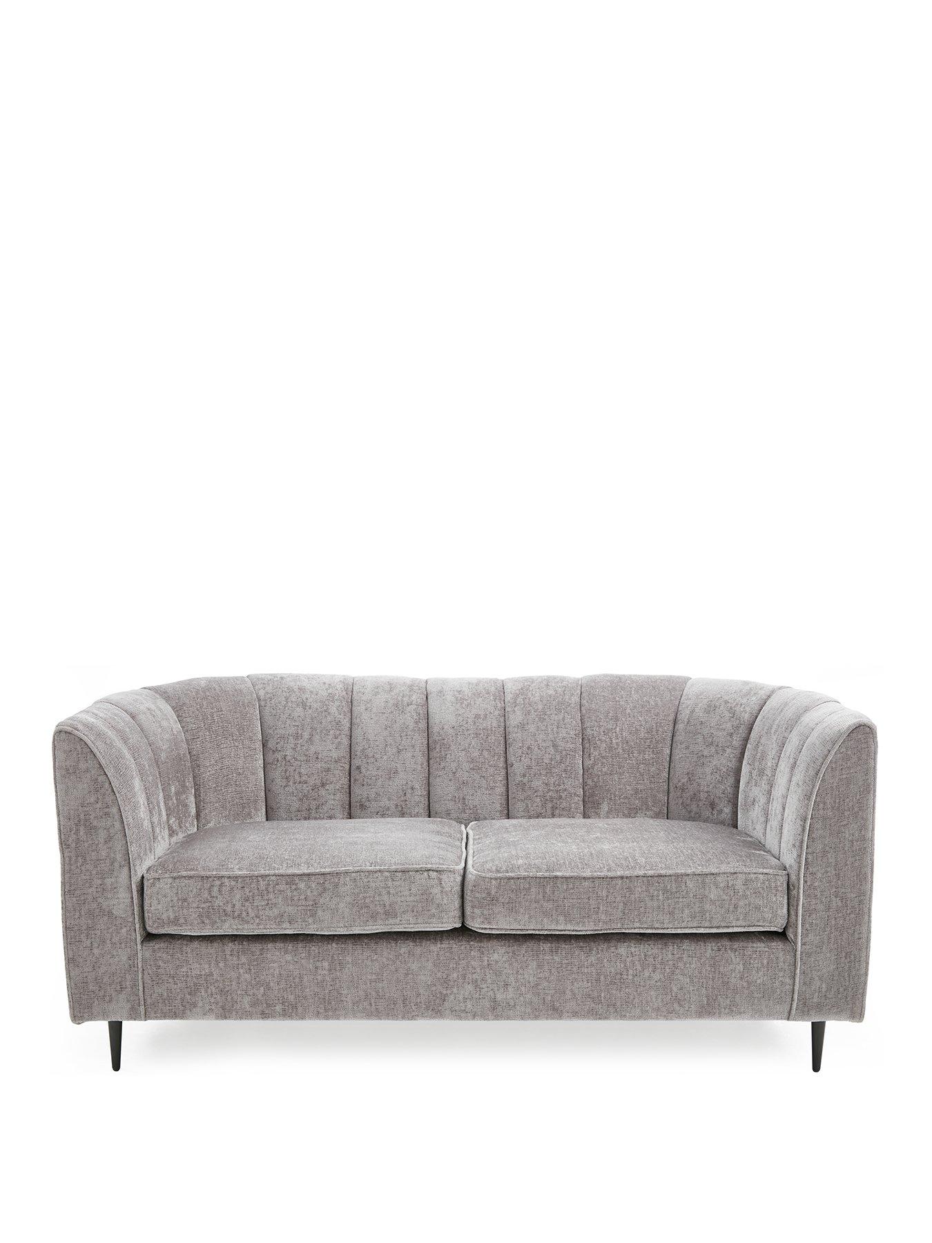 very-home-guild-2-seater-fabric-sofa-greystillFront