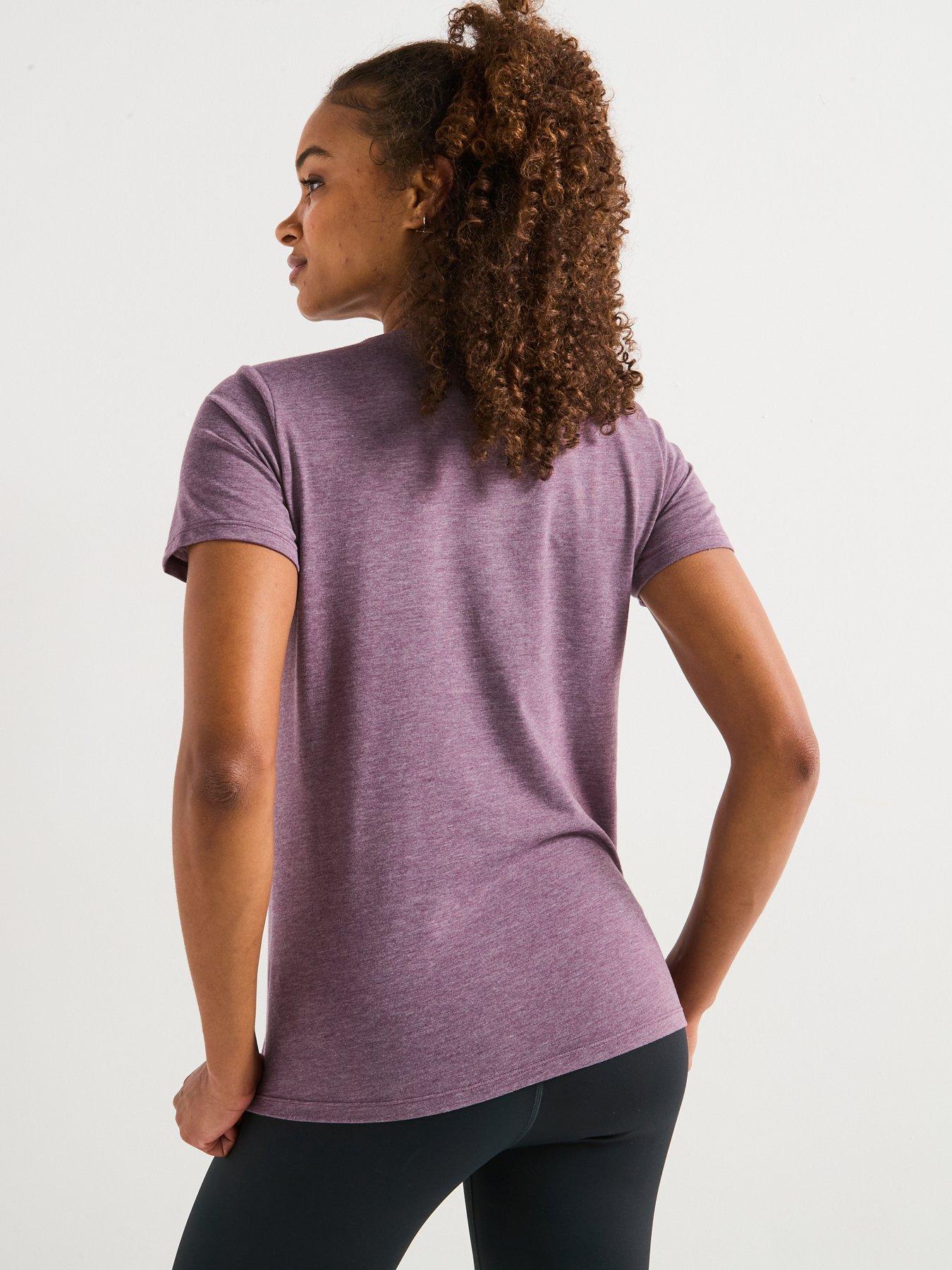 new-balance-womens-running-sport-essentials-heathertech-t-shirt-purplestillFront