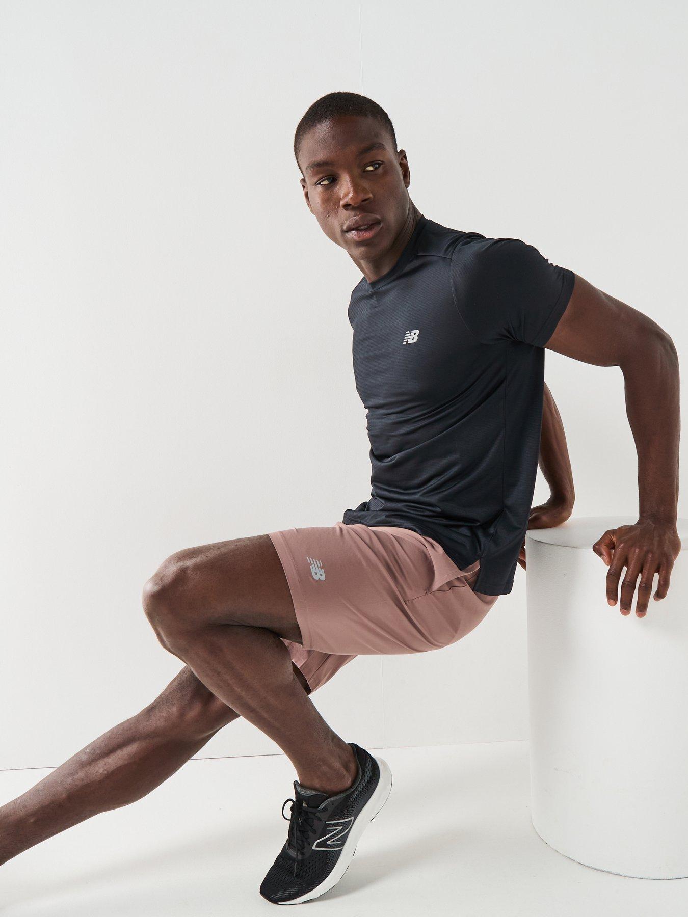 Image 3 of 6 of New Balance Mens Running Sport Essentials T-shirt - Black