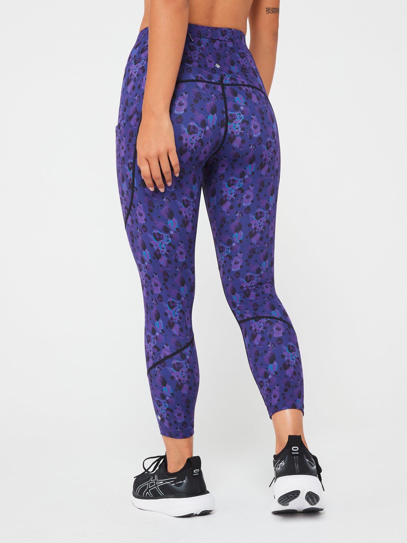 ronhill-womens-tech-crop-running-tight-purplestillFront