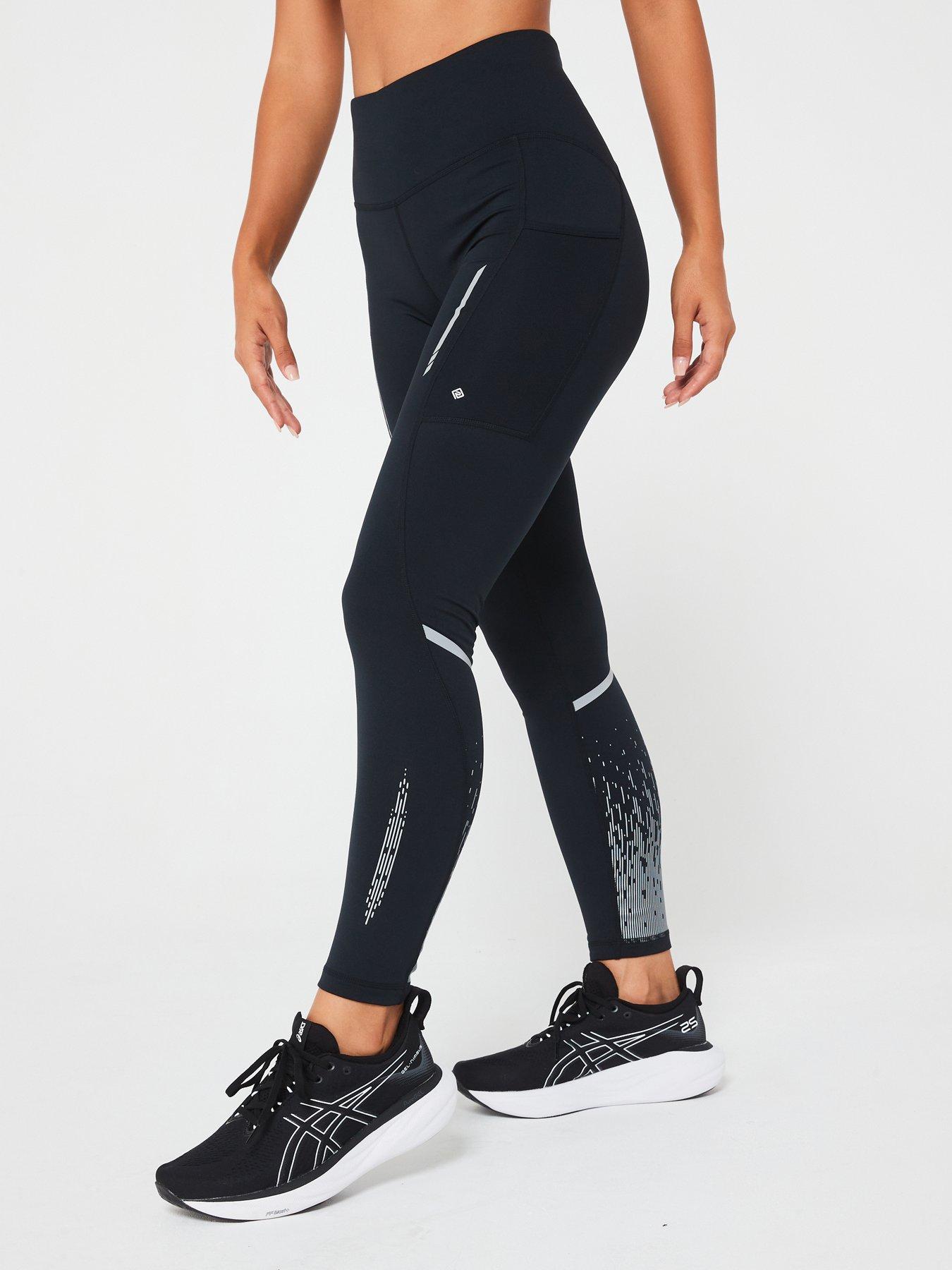 Image of Ronhill Womens Tech Reflect Running Tight-black