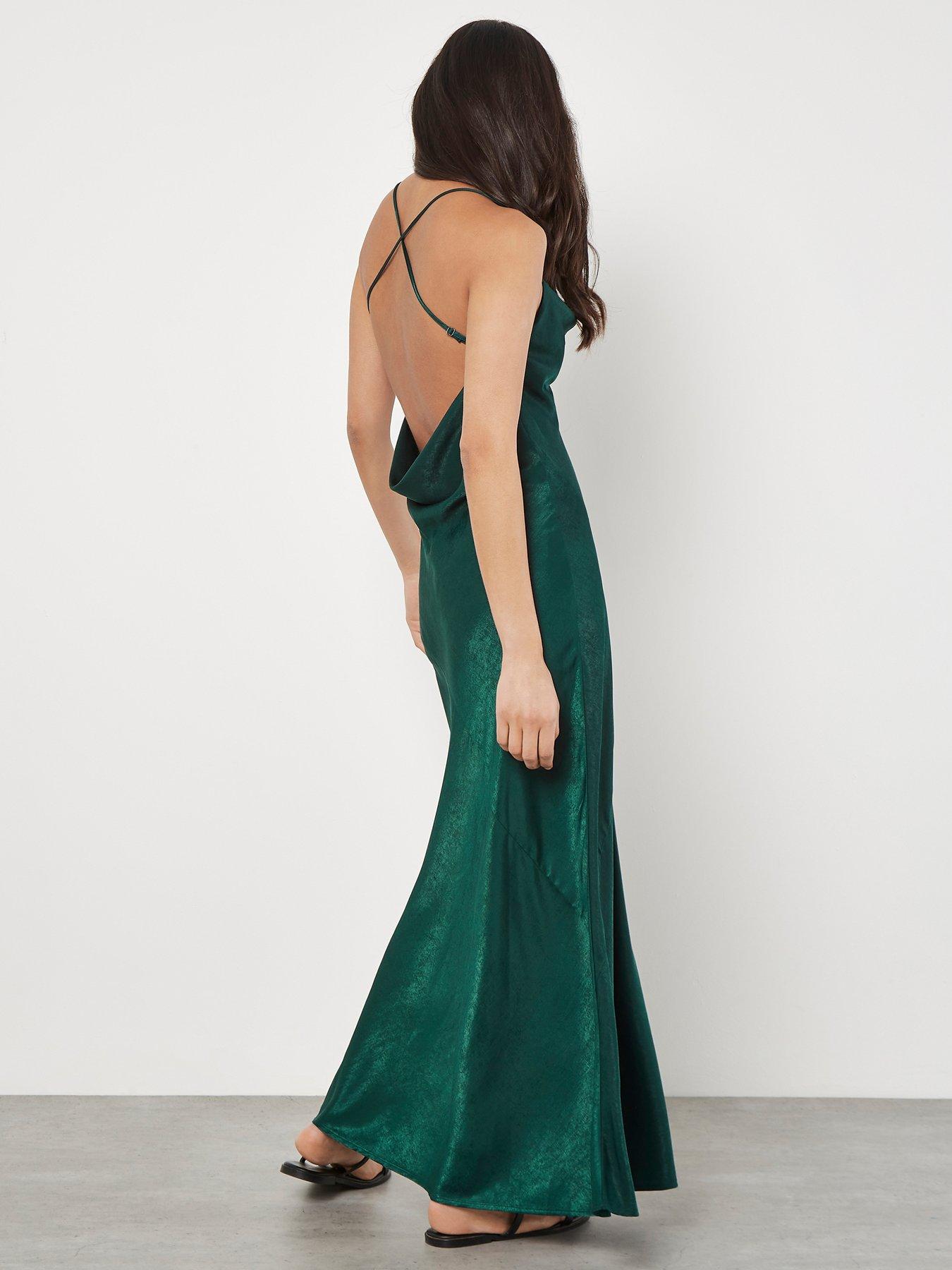 apricot-apricot-backless-satin-slub-maxi-dressfront