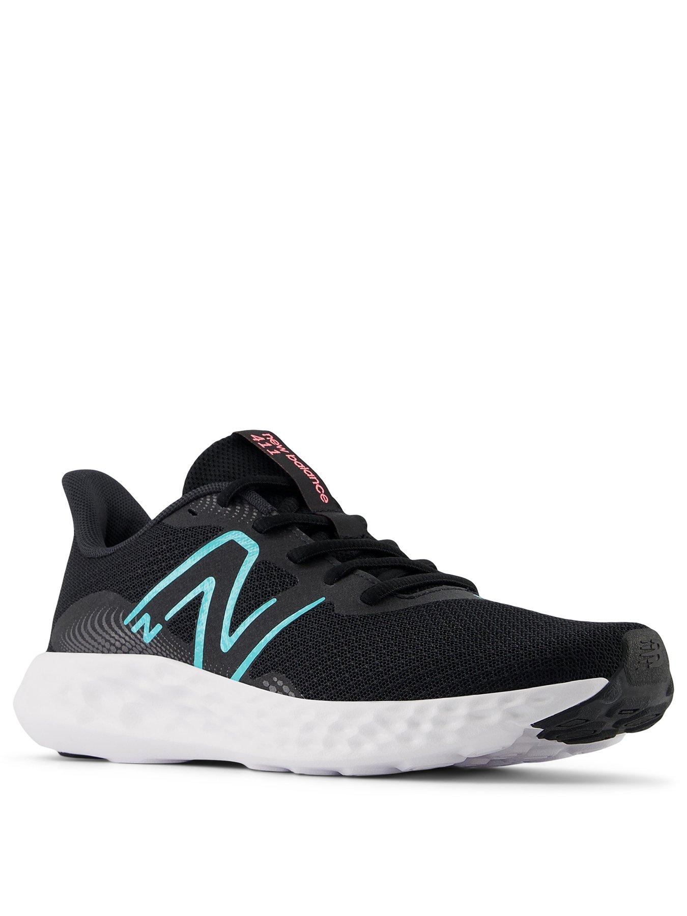 new-balance-womens-running-411v3-trainers-blackstillFront