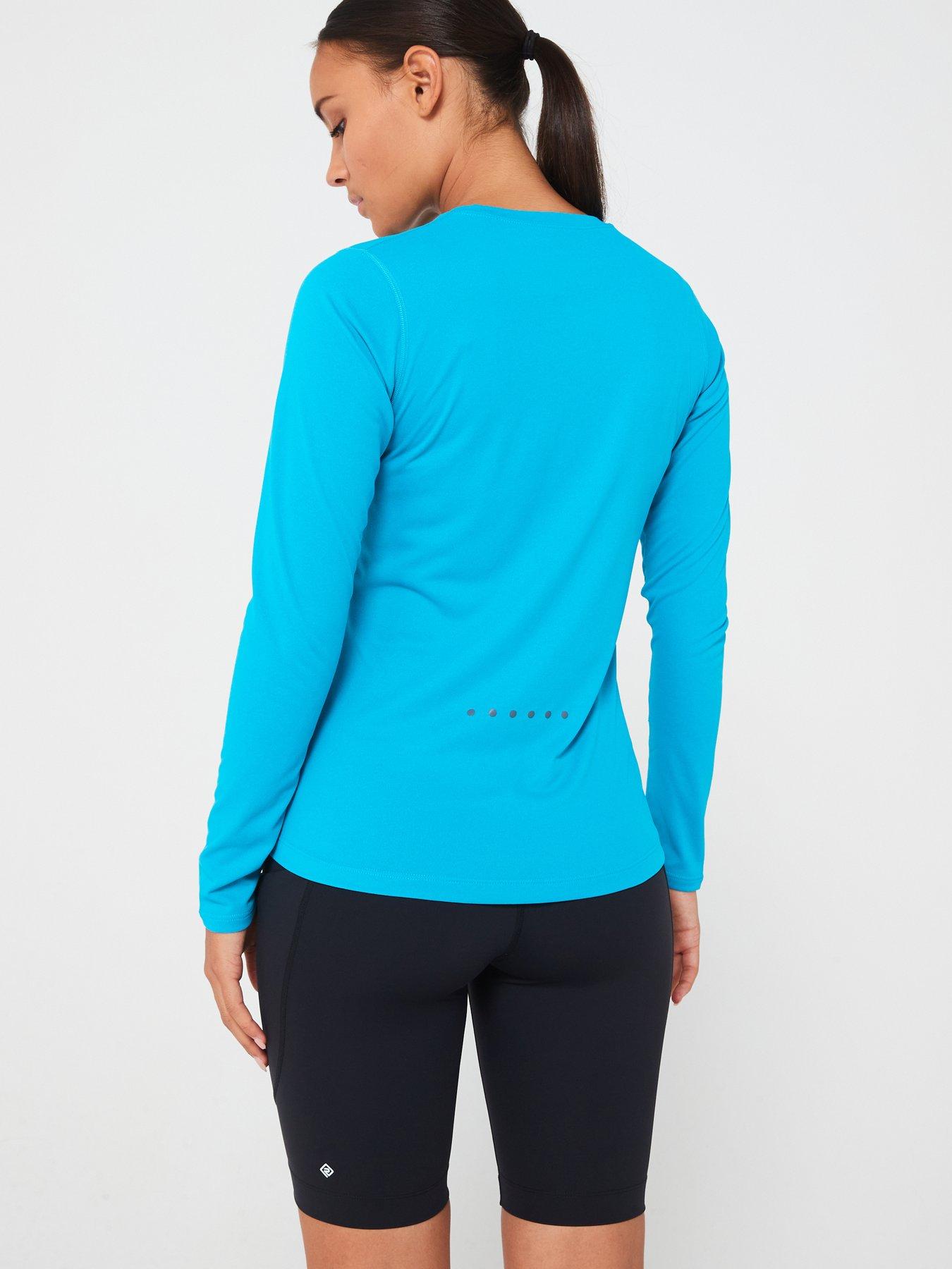 ronhill-womens-core-long-sleeve-running-tee--bluewhitestillFront