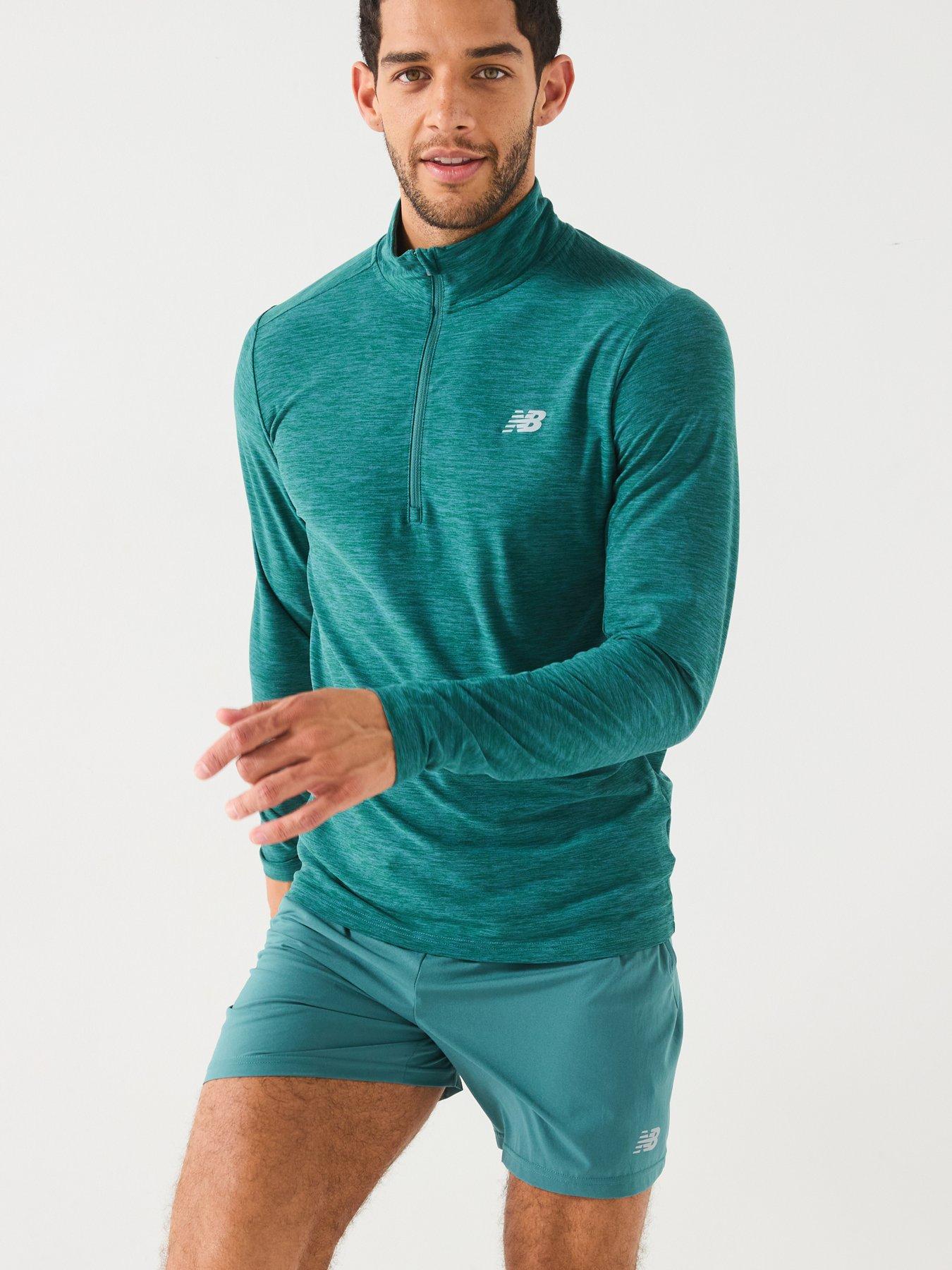 new-balance-mens-running-space-dye-14-zip-dark-greendetail