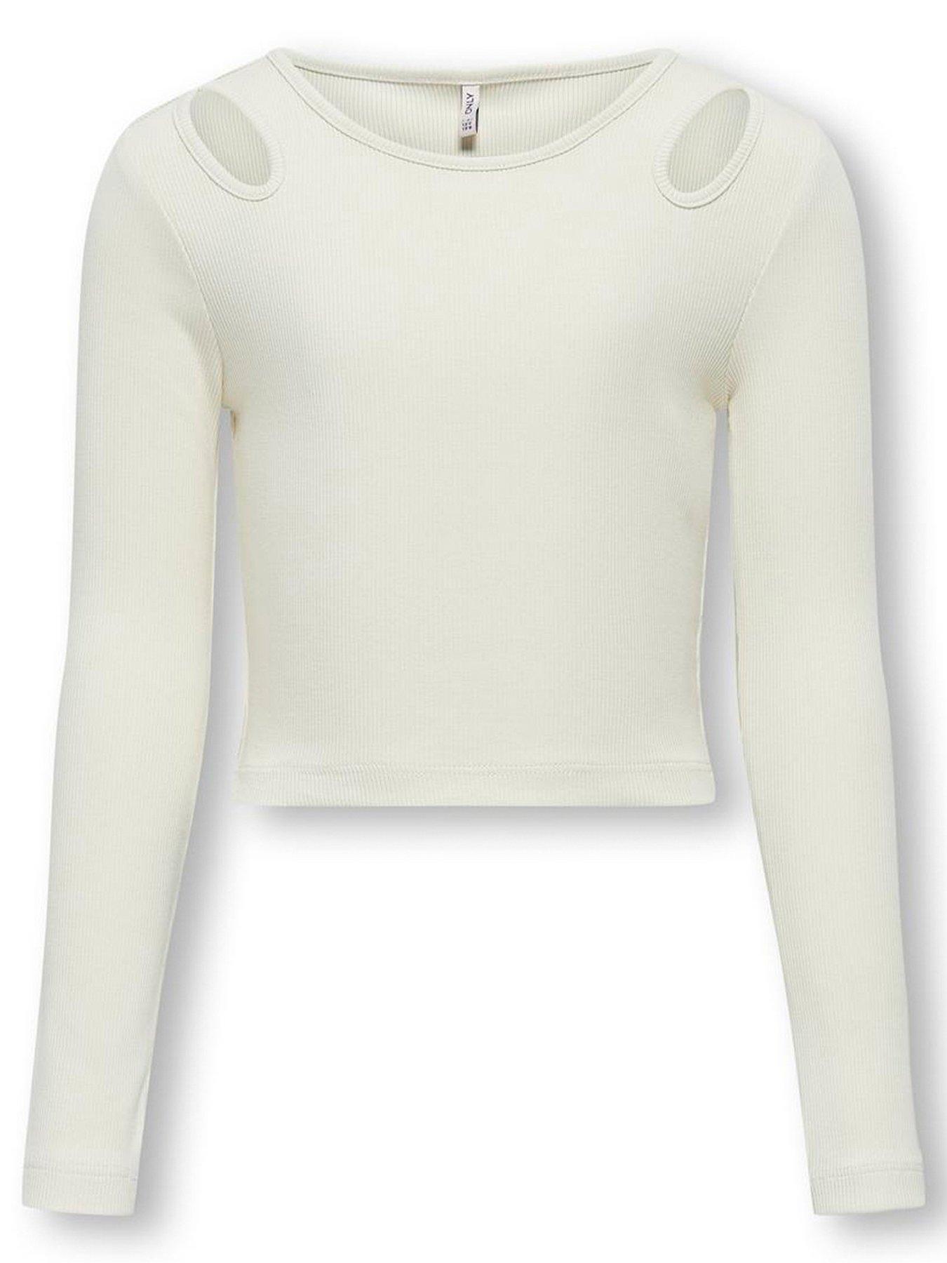 only-kids-girls-cut-out-long-sleeve-t-shirt-cream