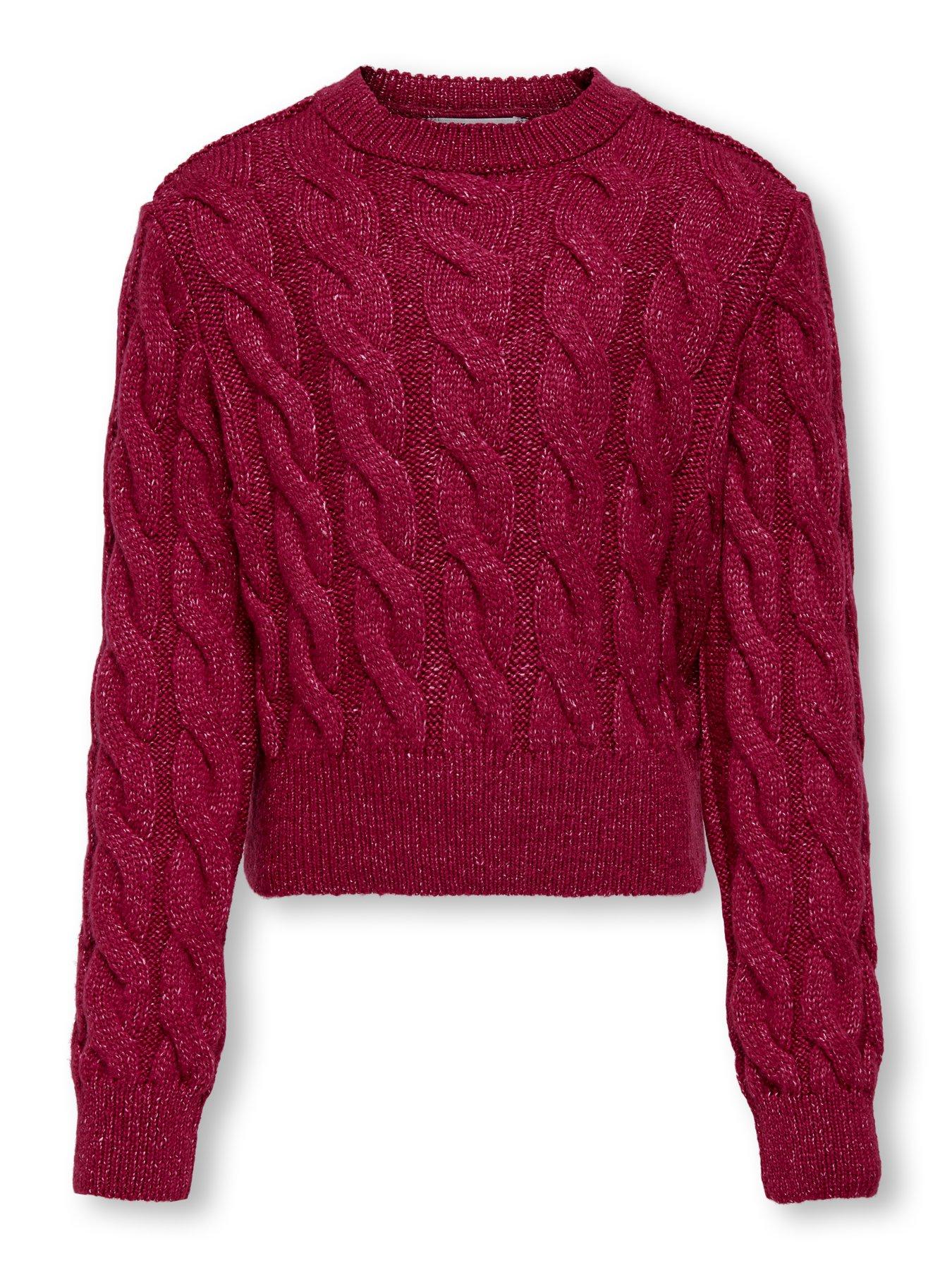 only-kids-girls-cable-knit-jumper-granitastillFront