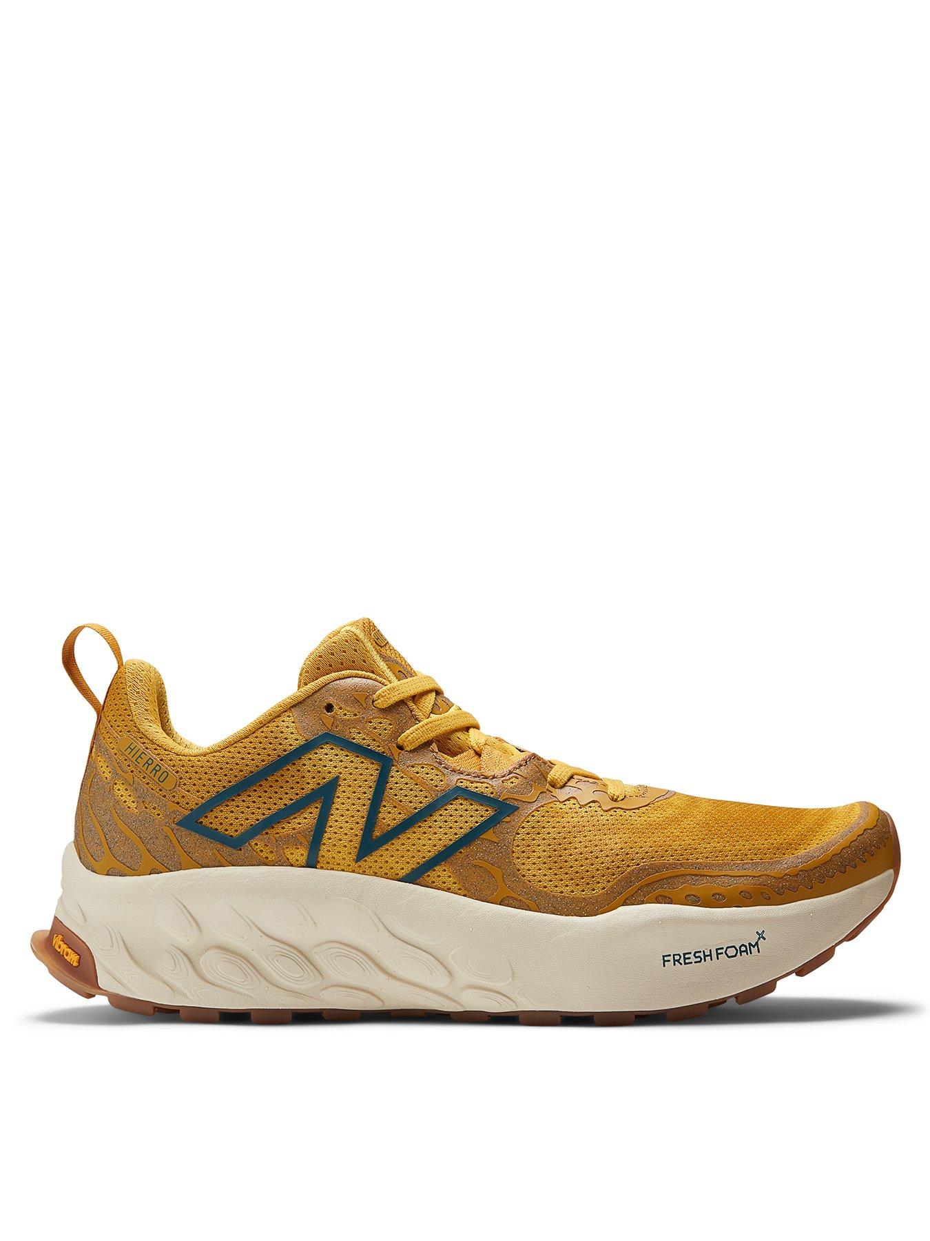 New Balance Mens Trail Running Fresh Foam X Hierro V8 Trainers - Yellow