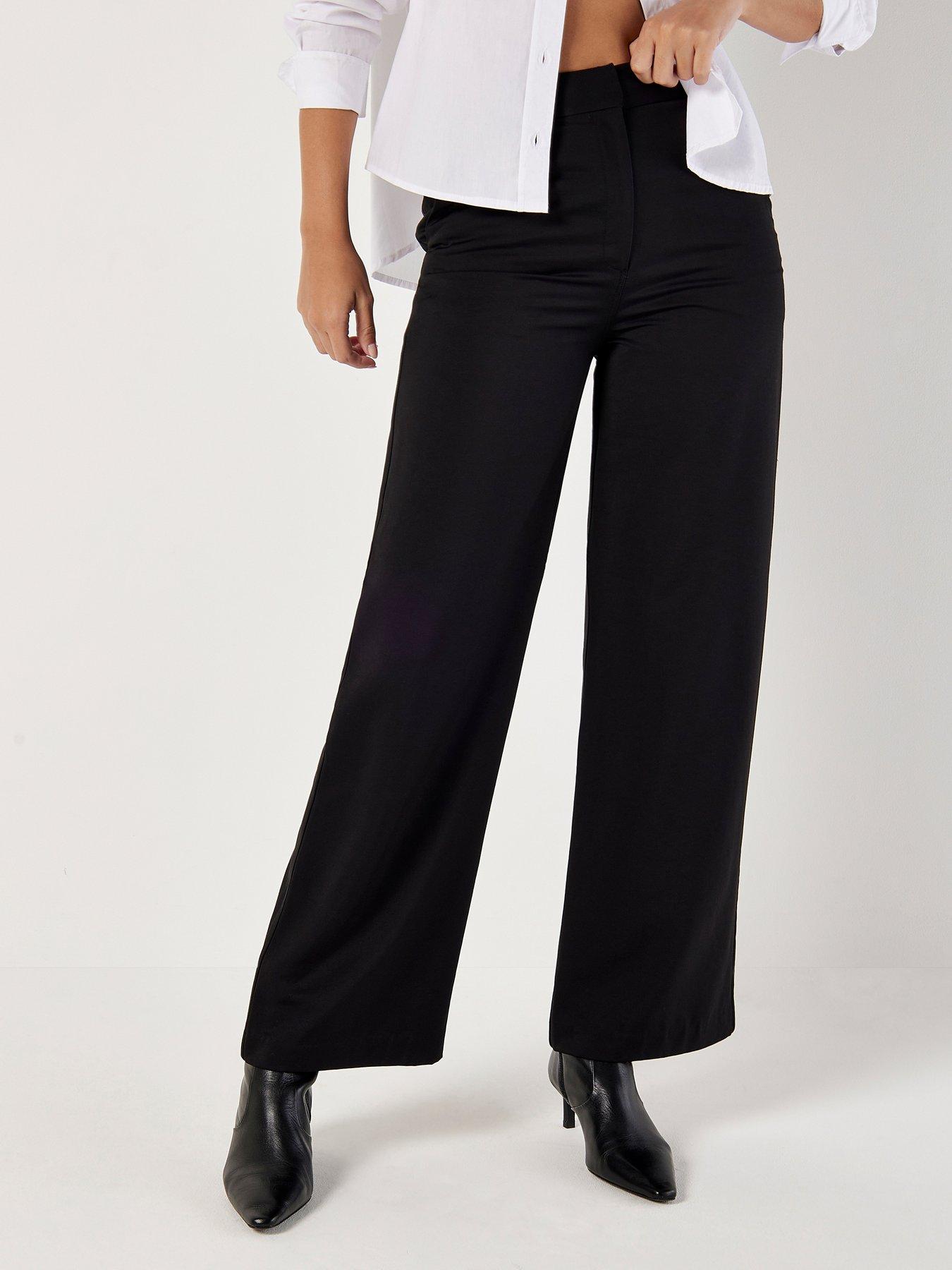 apricot-apricot-tailored-straight-leg-trousers