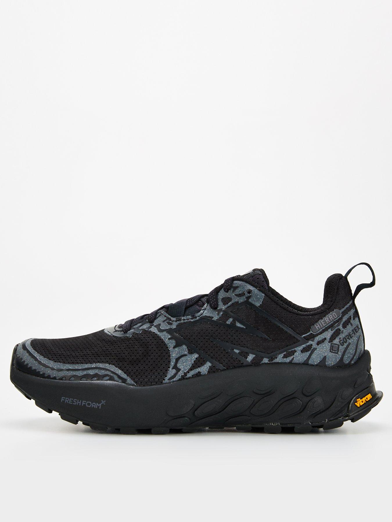 New Balance Womens Trail Running Fresh Foam X Hierro V8 Goretex Trainers - Black