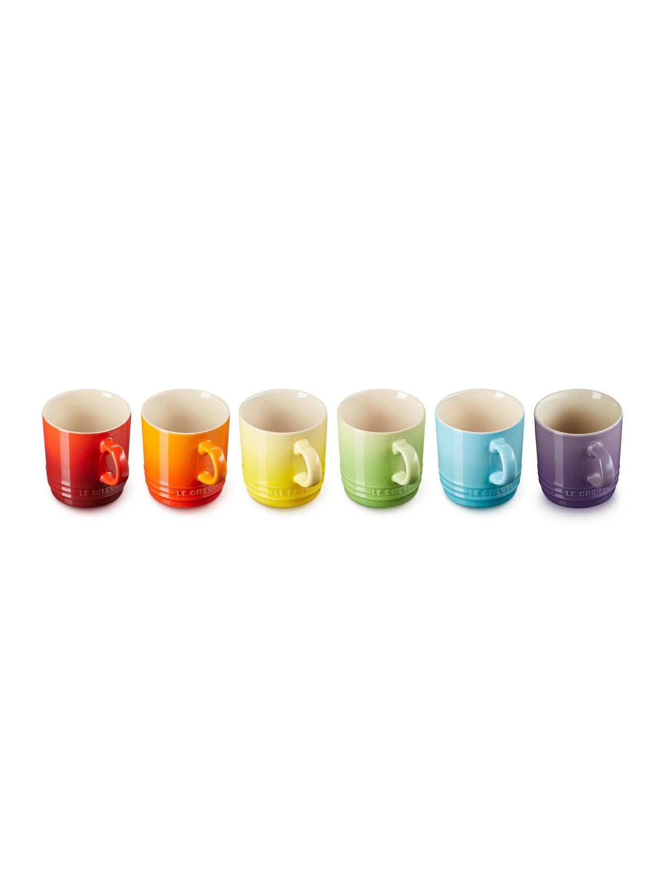 le-creuset-set-of-6-rainbow-cappuccino-cupsoutfit