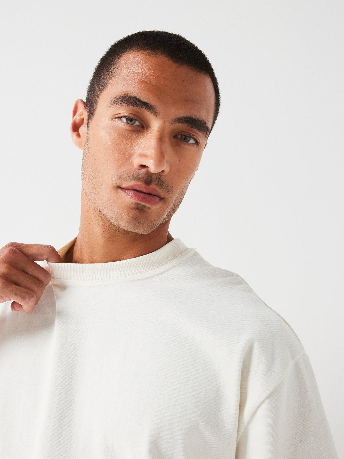 river-island-short-sleeve-studio-oversized-t-shirt-creamoutfit