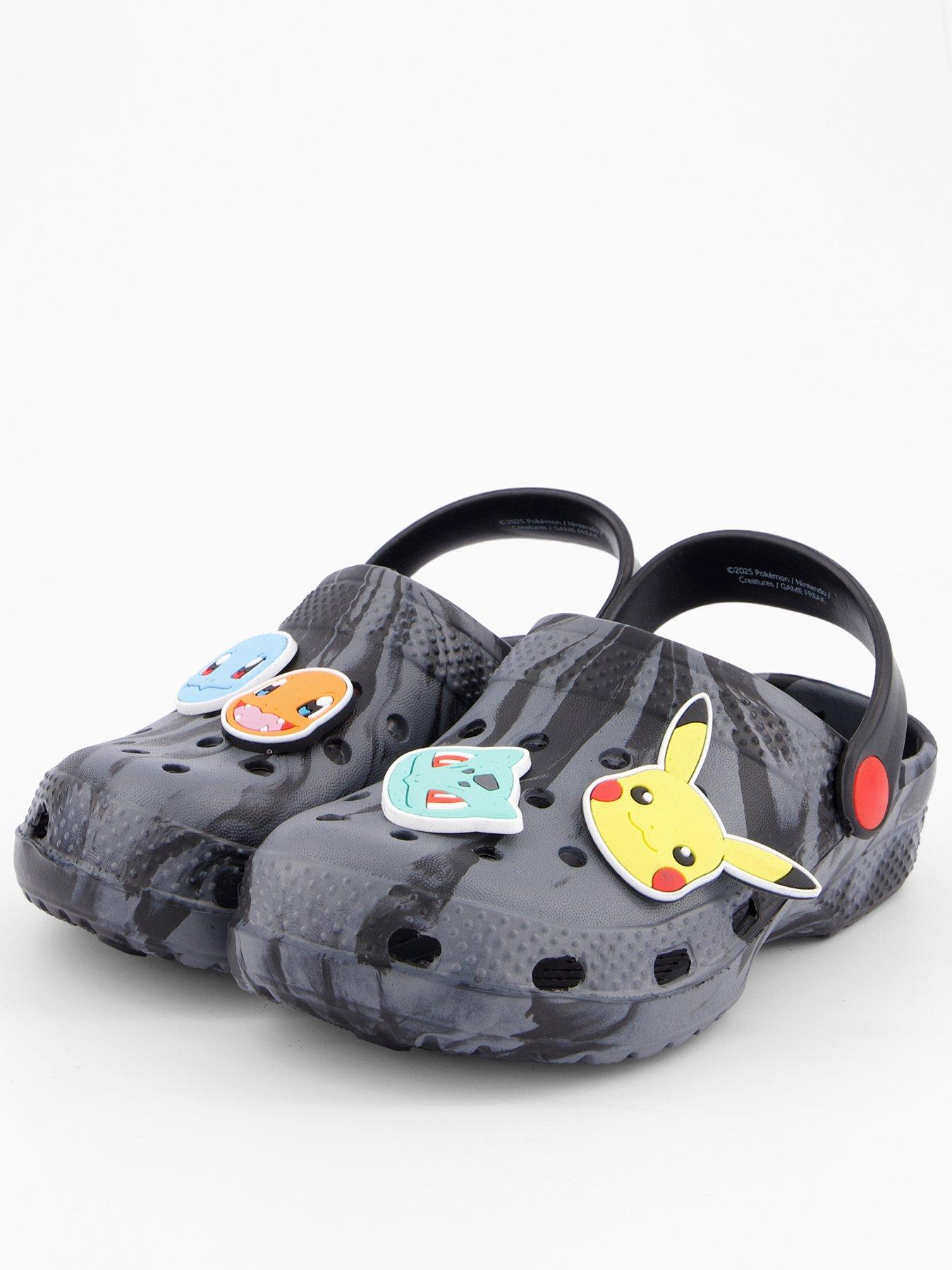 undefined Pokemon Mule Sandal - Black