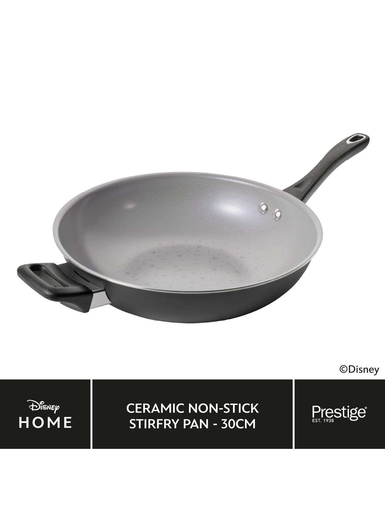 disney-prestige-x-disney-monochrome-ceramic-non-stick-toxin-free-stir-fry-wok-pan-with-helper-handle-30cmback