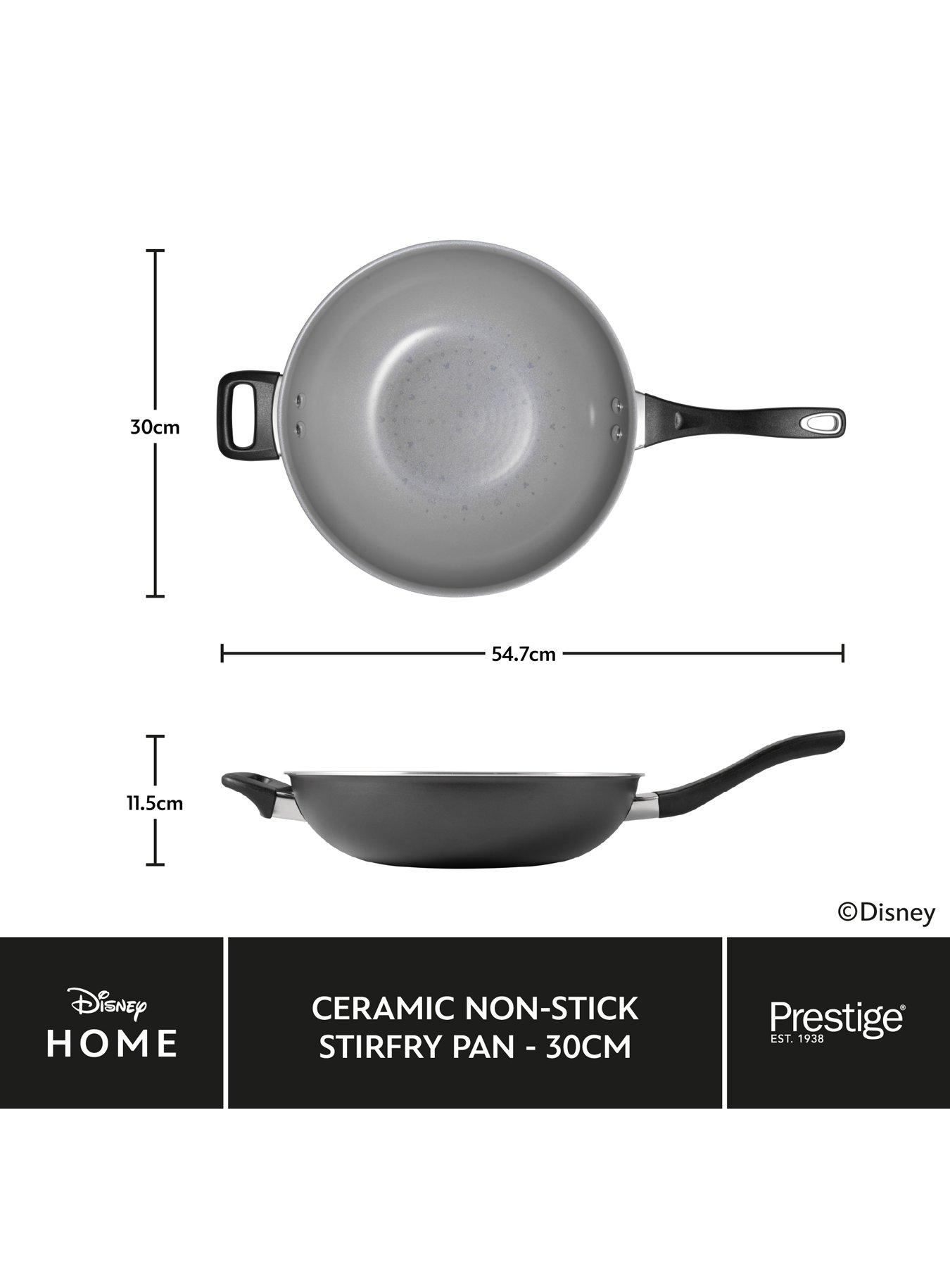 disney-prestige-x-disney-monochrome-ceramic-non-stick-toxin-free-stir-fry-wok-pan-with-helper-handle-30cmoutfit