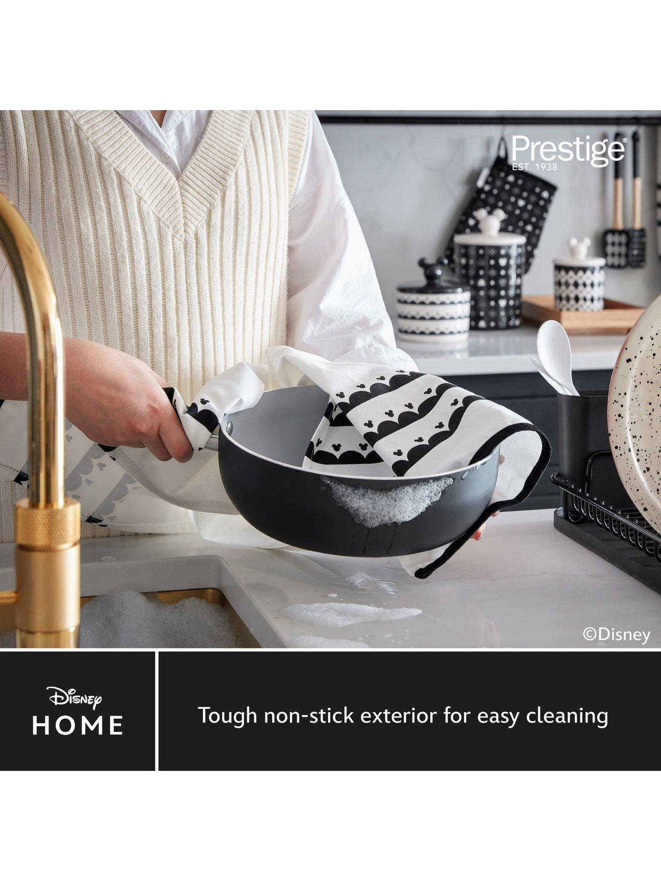 undefined Prestige X Disney Monochrome Ceramic Non Stick Toxin Free Deep Sided Multipan, 24cm