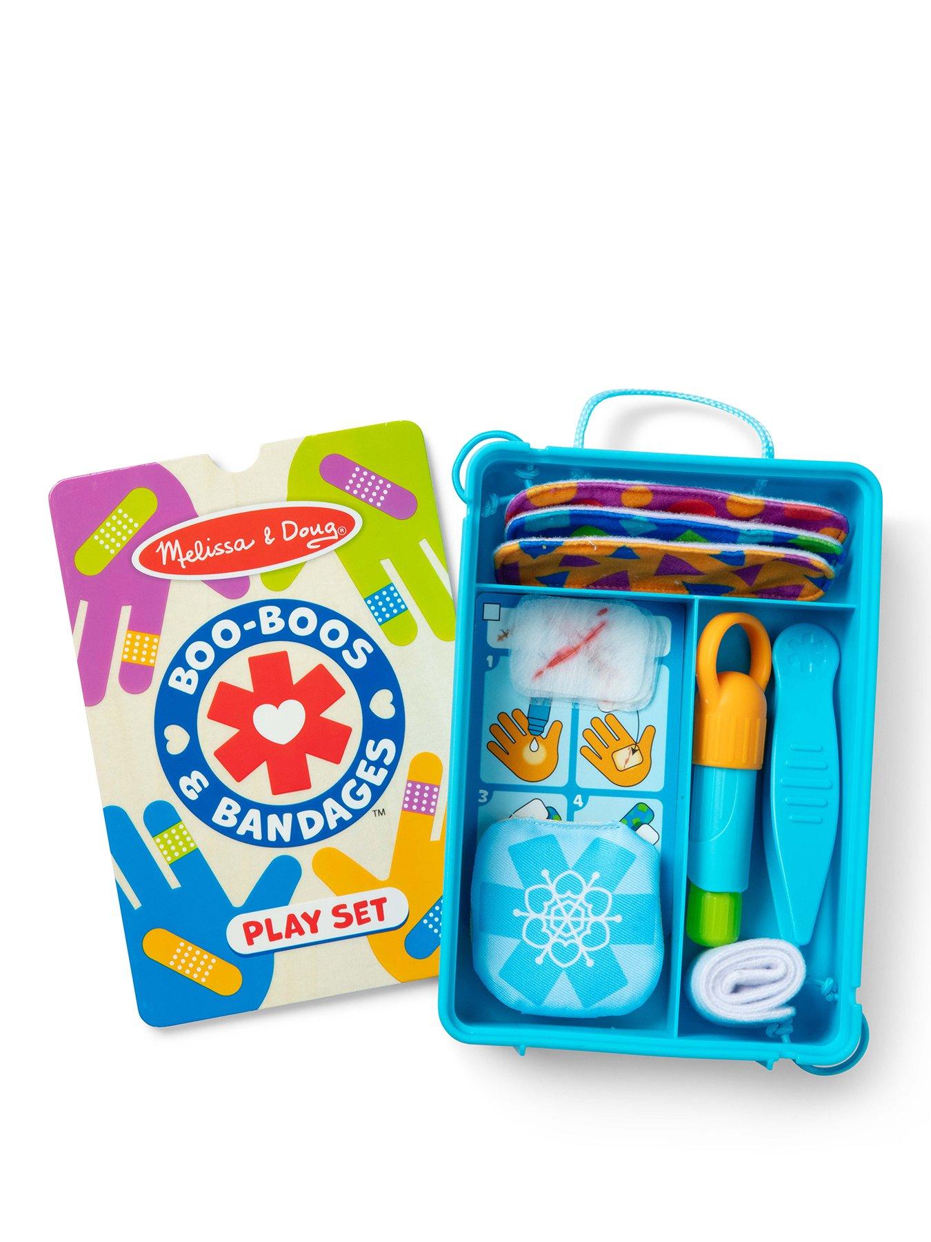 Melissa & Doug Boo-Boos  &  Bandages Reusable Play Set