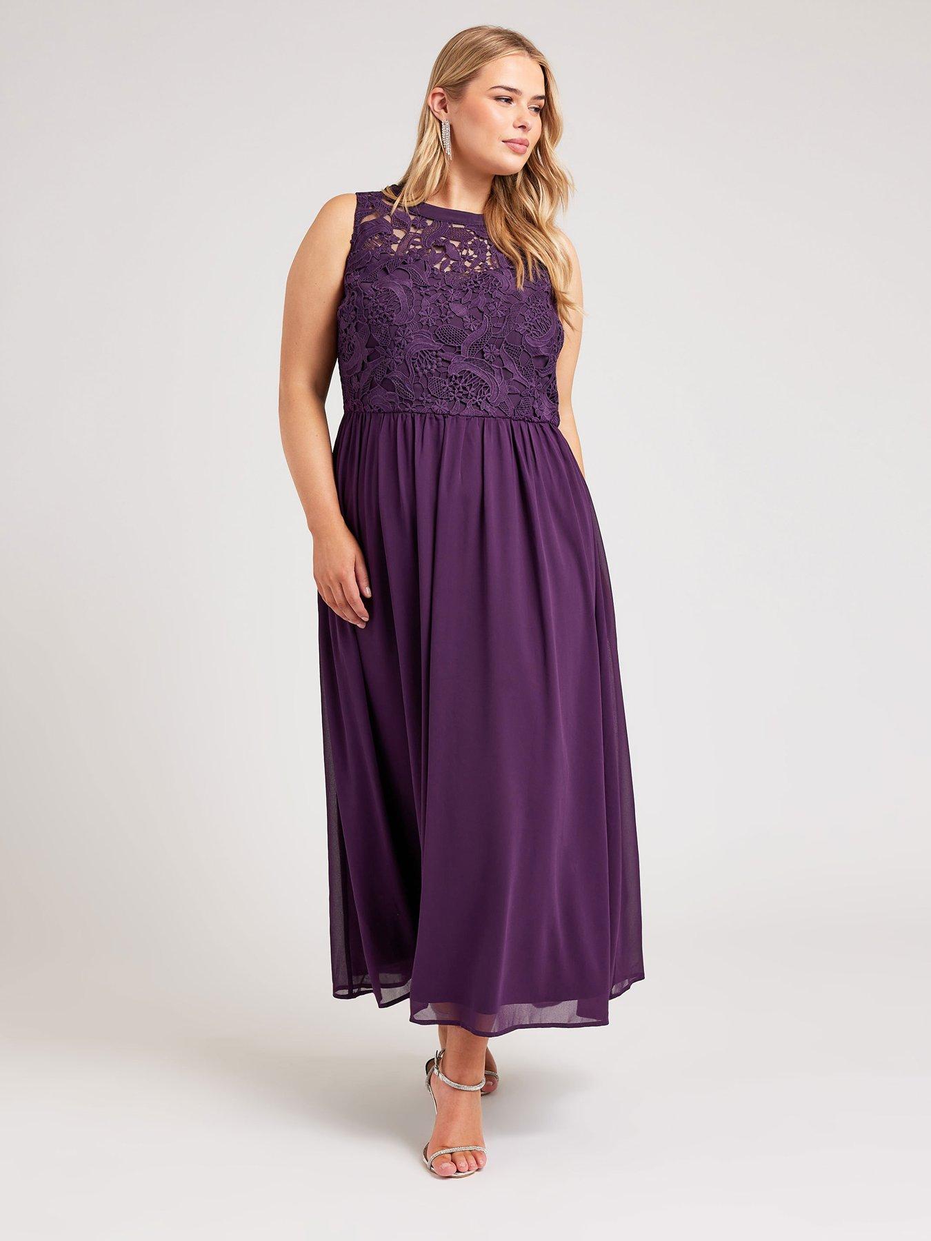 yours-curve-lace-front-maxi-dress-purple