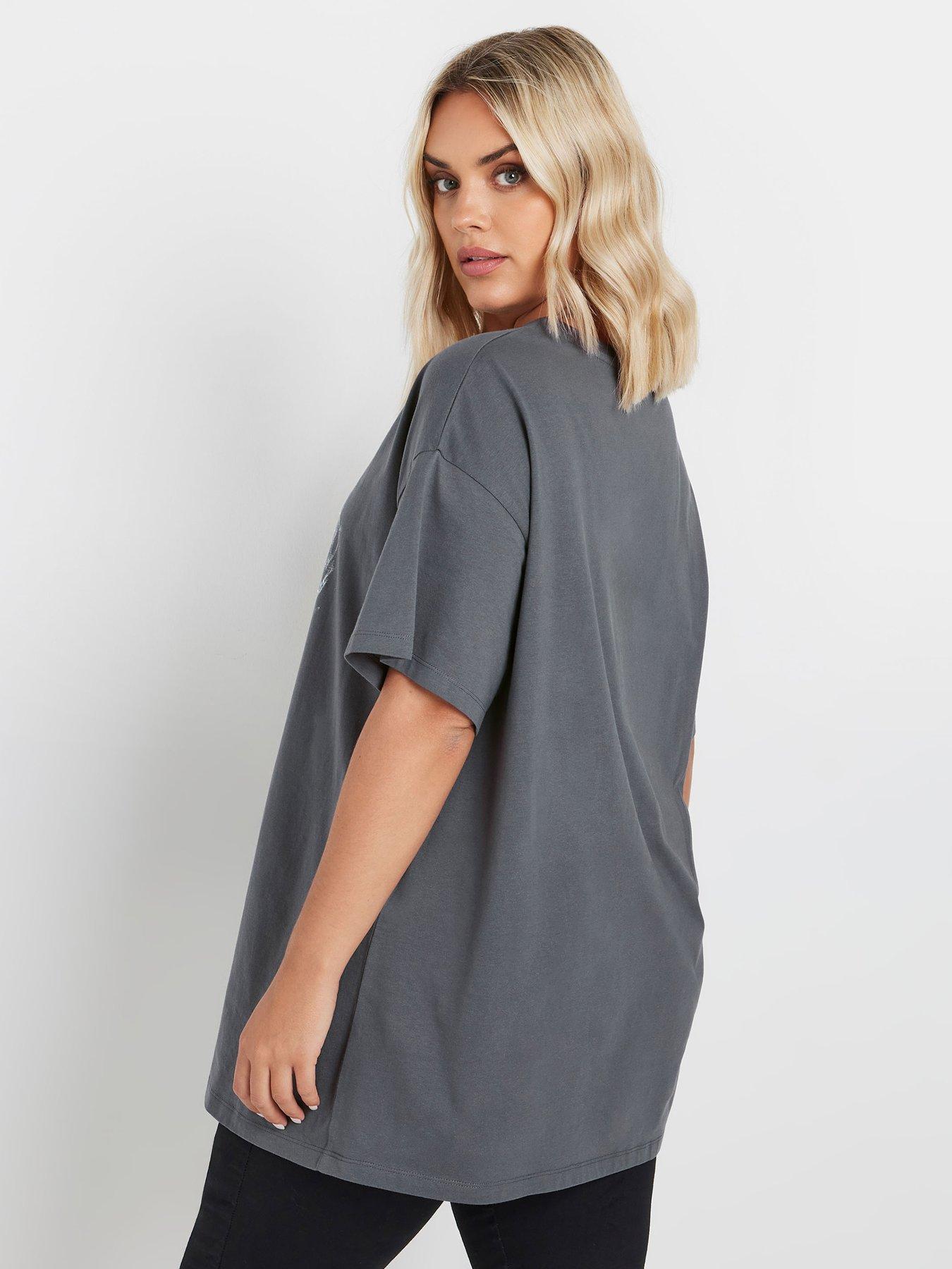 yours-curve-placement-print-drop-shoulder-t-shirtstillFront