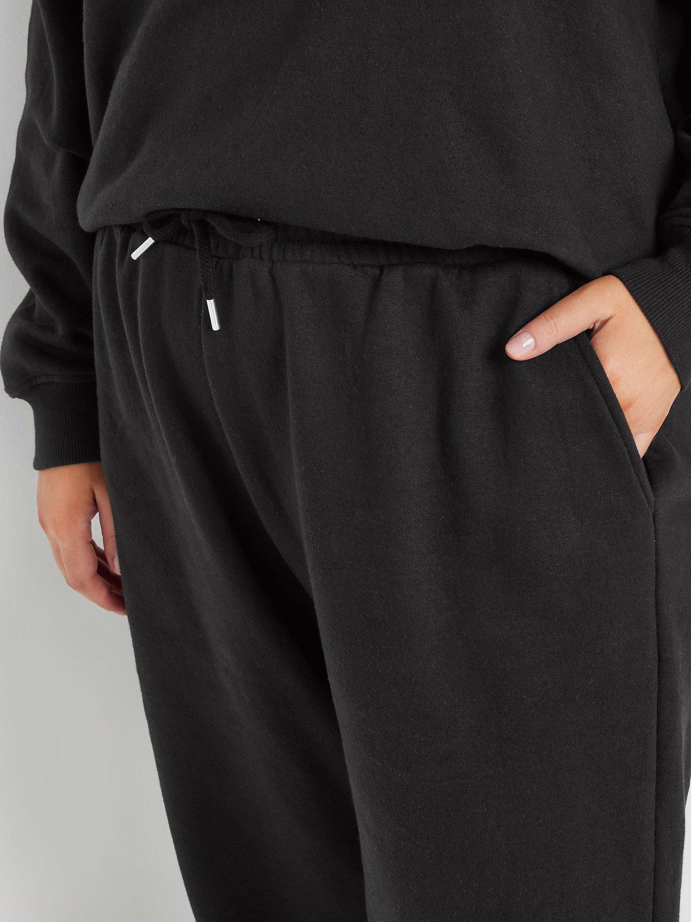 yours-curve-applique-milan-cuffed-joggers-blackoutfit