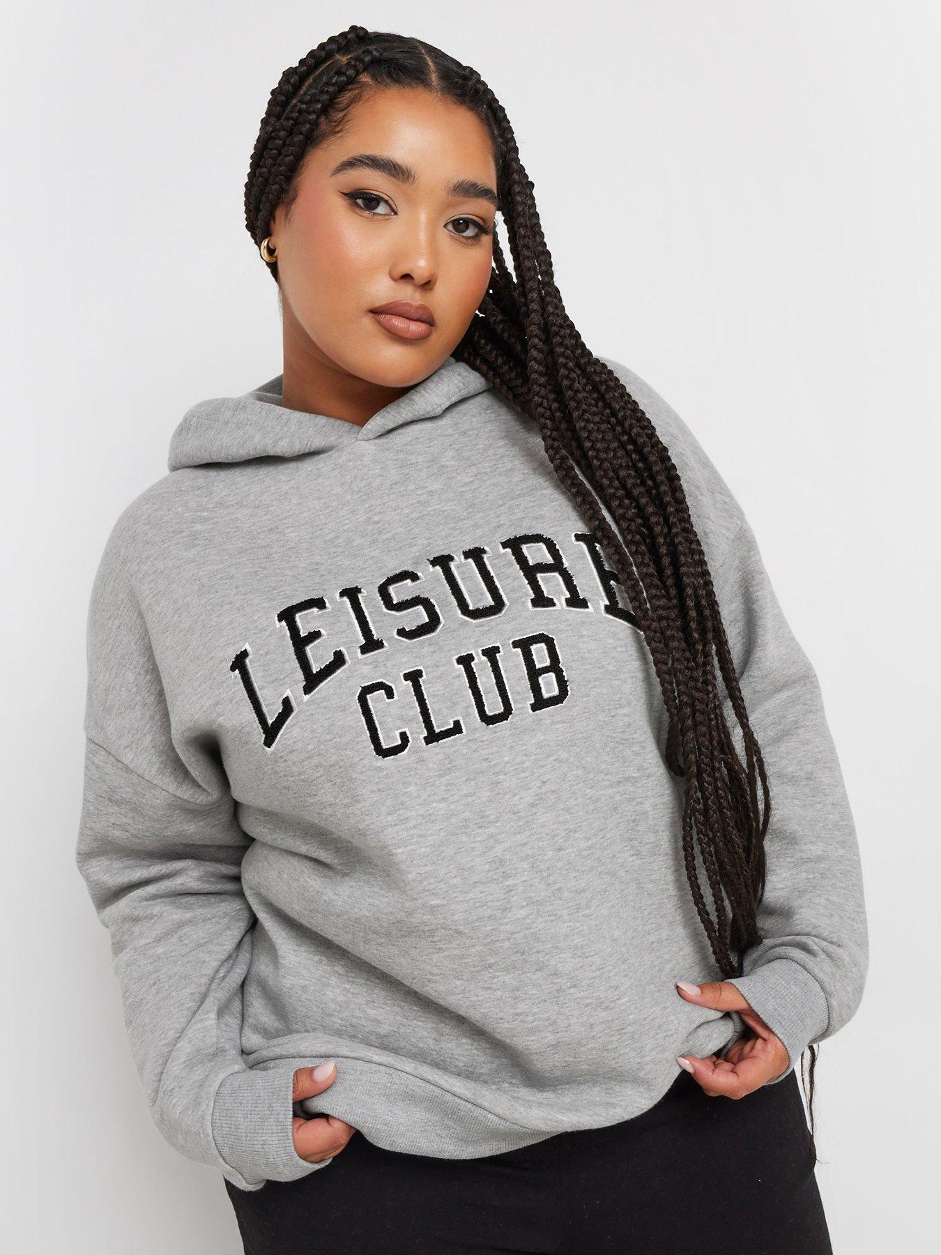 yours-curve-leisure-club-hoodie-grey