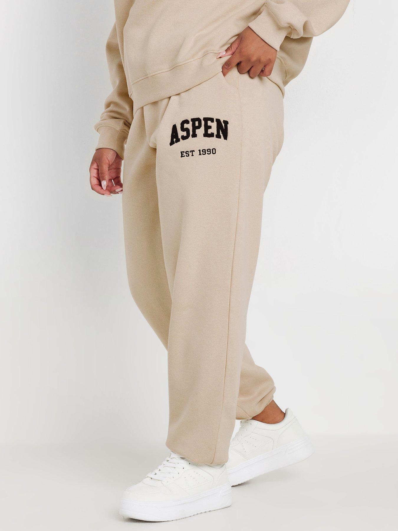 yours-curve-applique-aspen-cuffed-jogger-natural