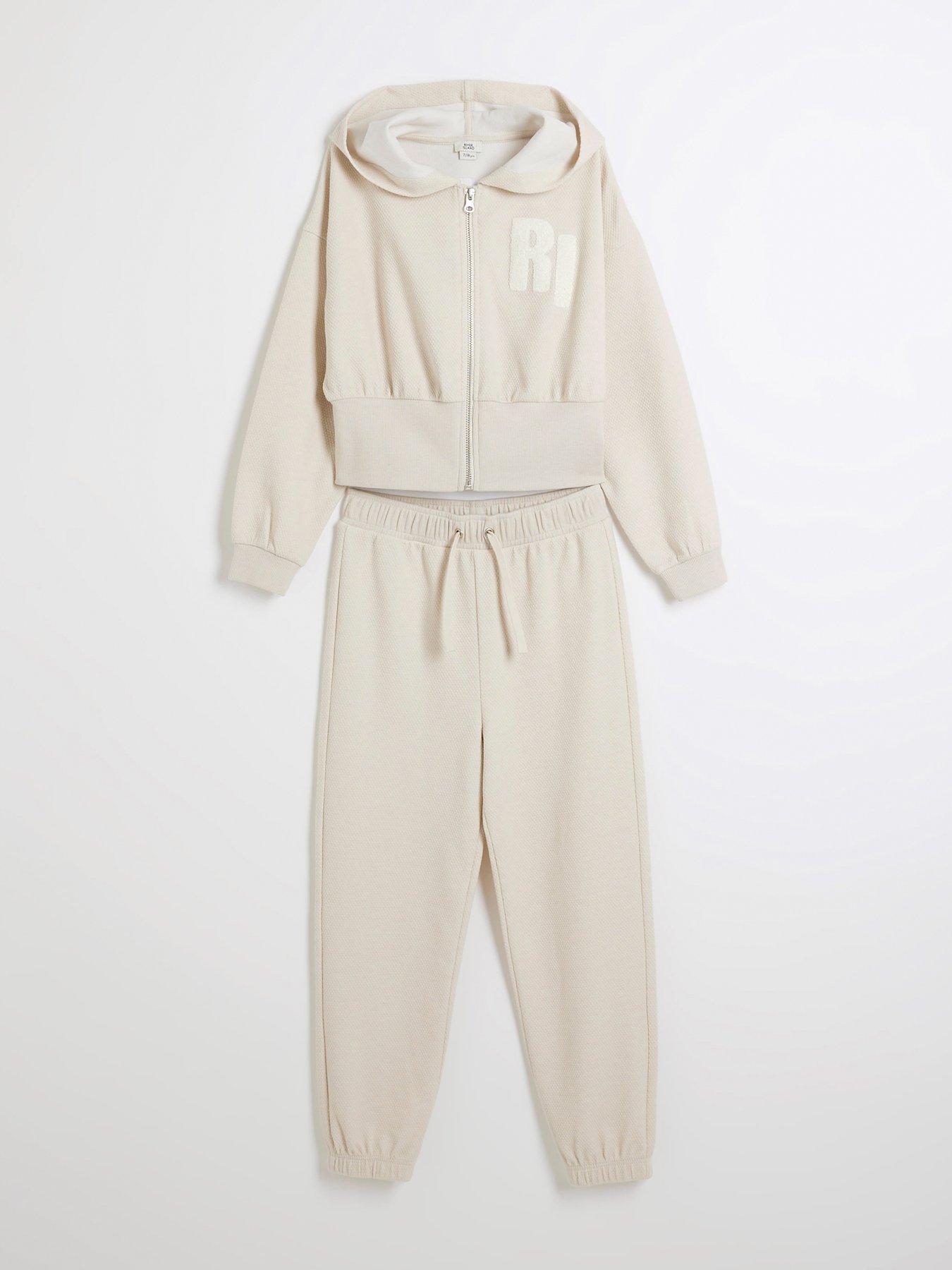 river-island-girls-textured-hoodie-and-joggers-set-creamstillFront