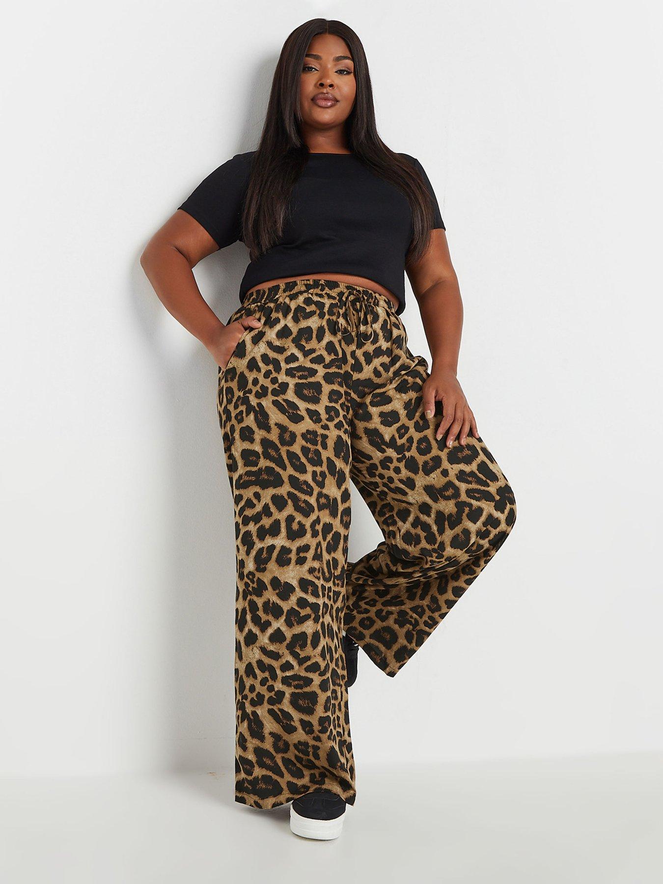 yours-curve-leopard-print-pull-on-trouser-brownback