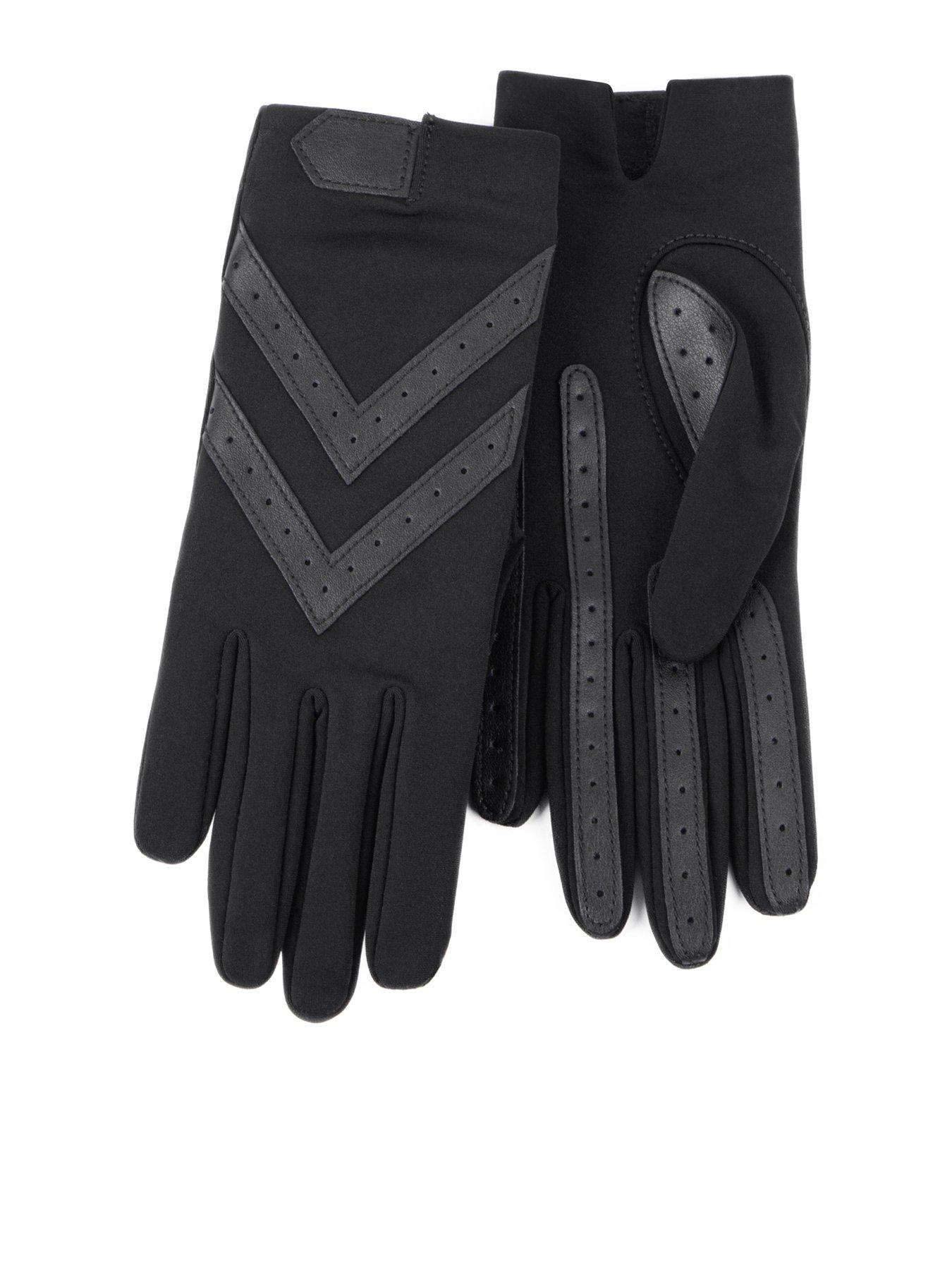 TOTES Totes Isotoner Original Stretch Gloves - Black