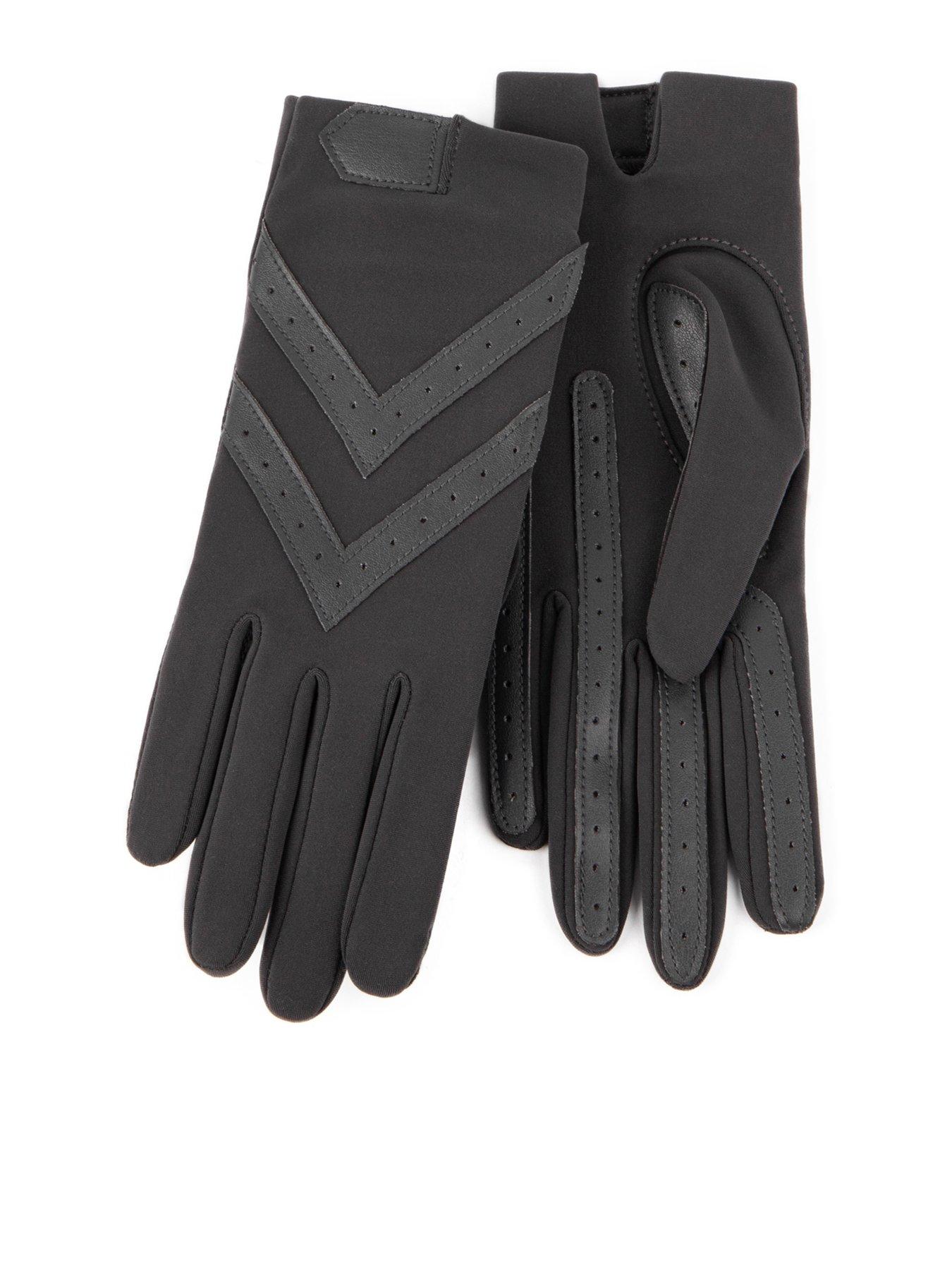 totes-totes-isotoner-original-stretch-gloves-charcoal