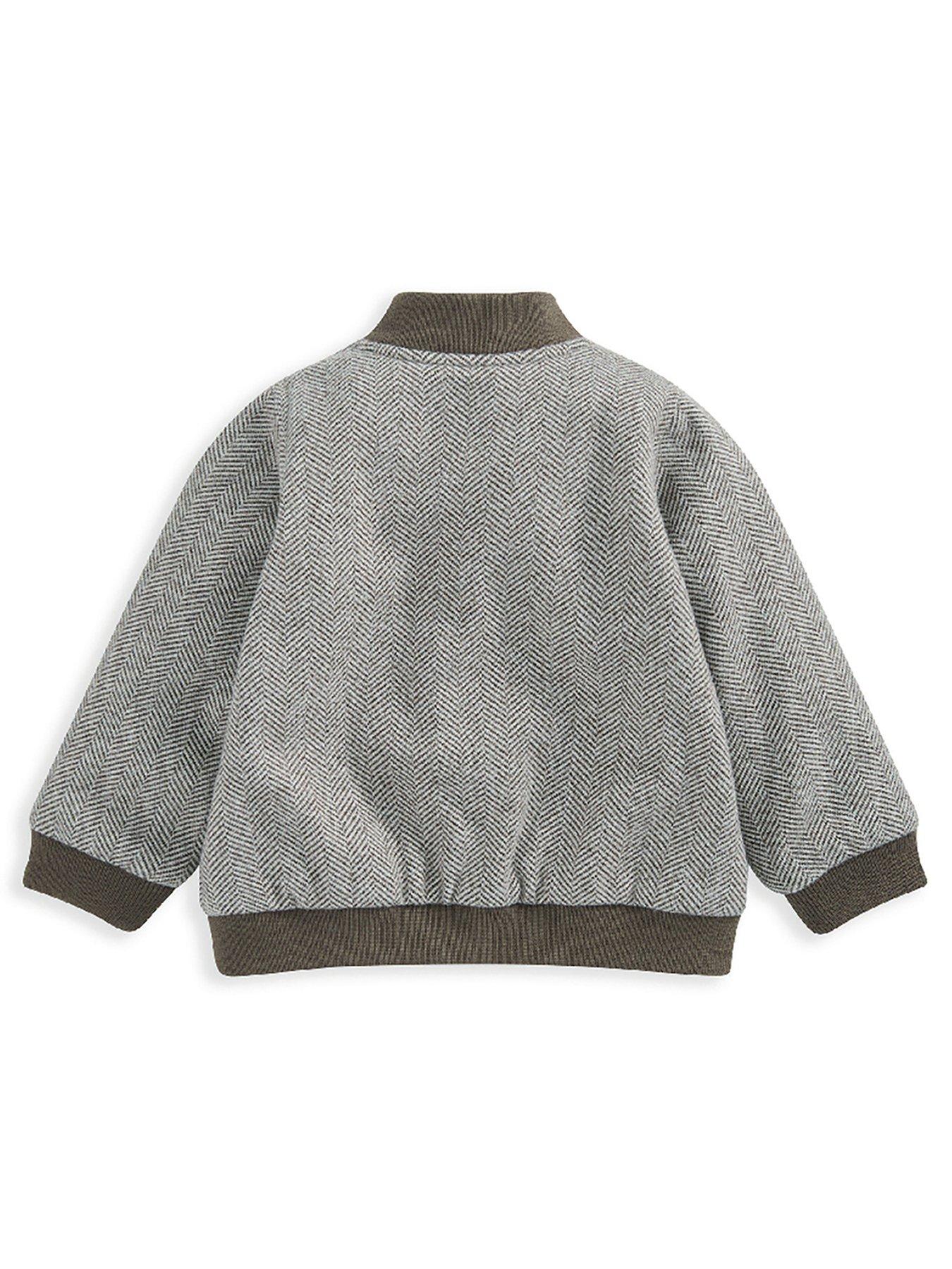 mamas-papas-baby-boys-herringbone-bomber-jacket-brownback